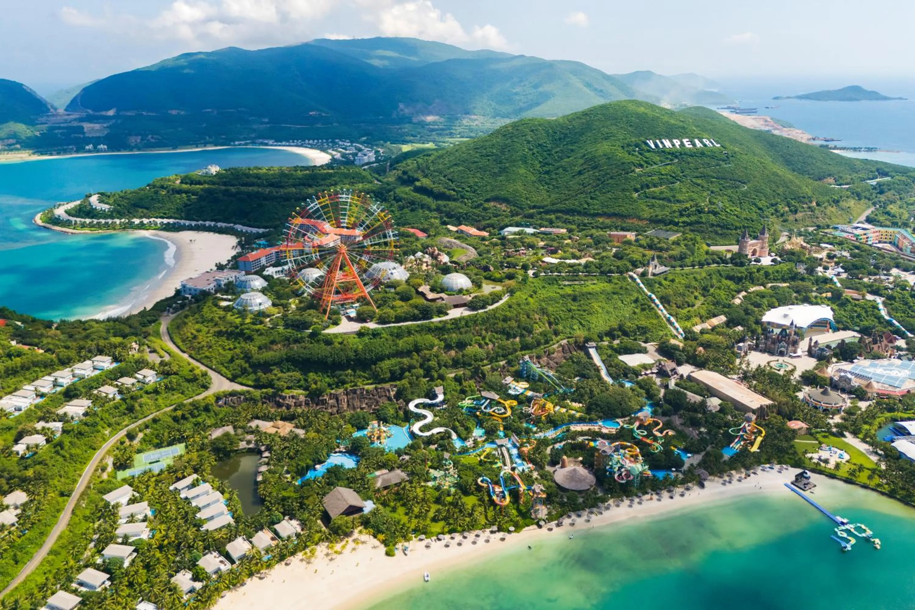 Aqua park in Nha Trang Marriott Resort & Spa, Hon Tre Island