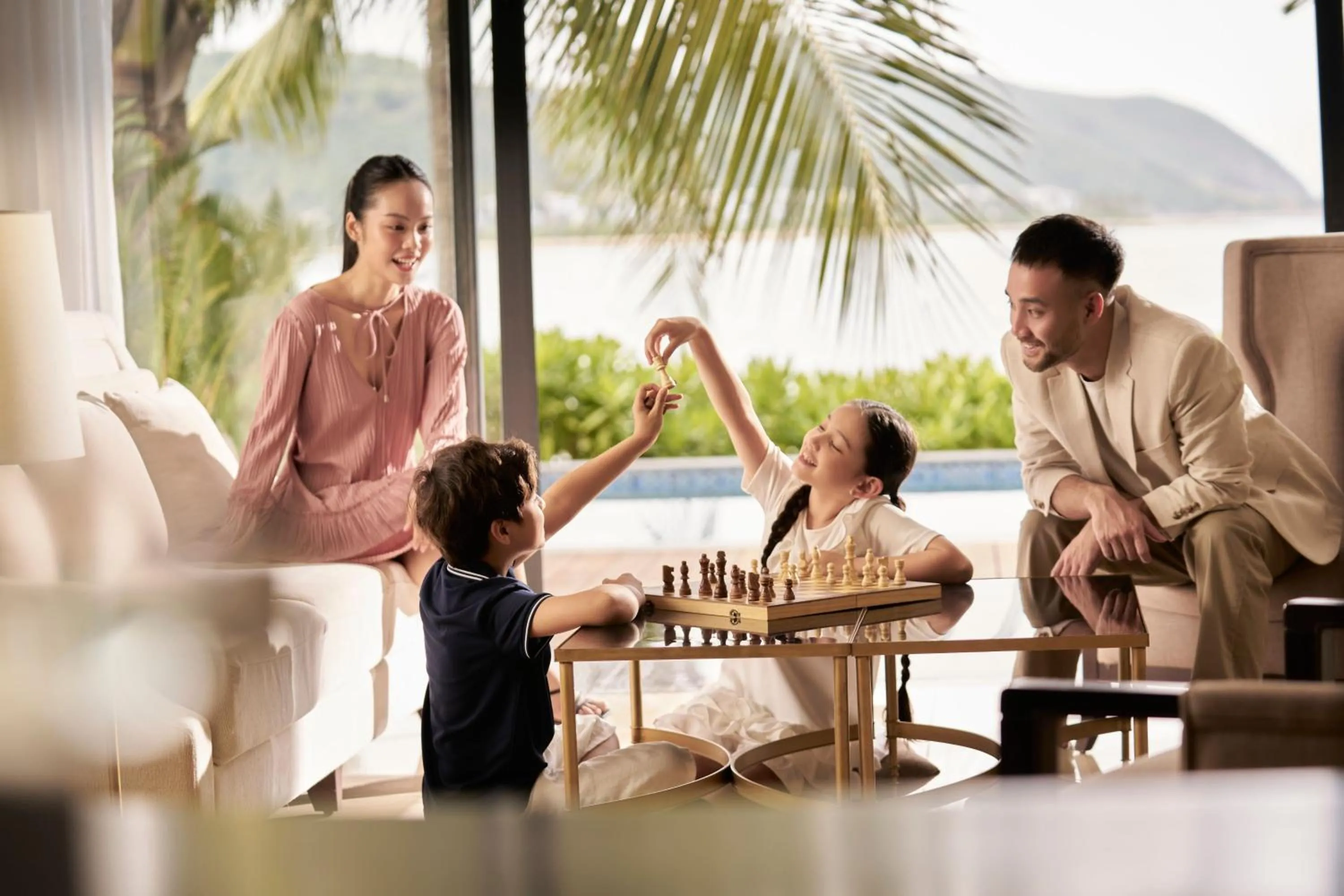 Living room in Nha Trang Marriott Resort & Spa, Hon Tre Island