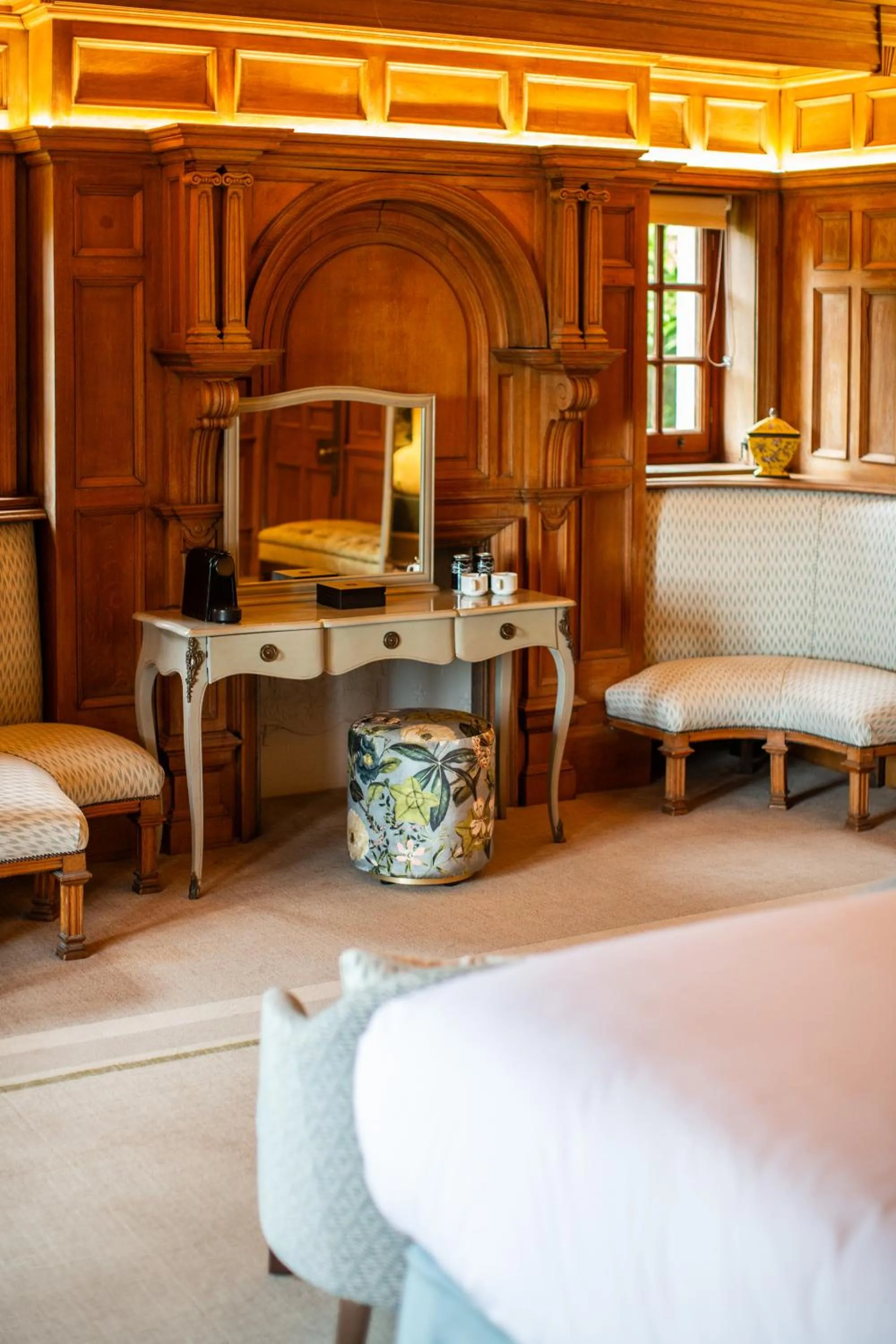 Seating area in The Wood Norton