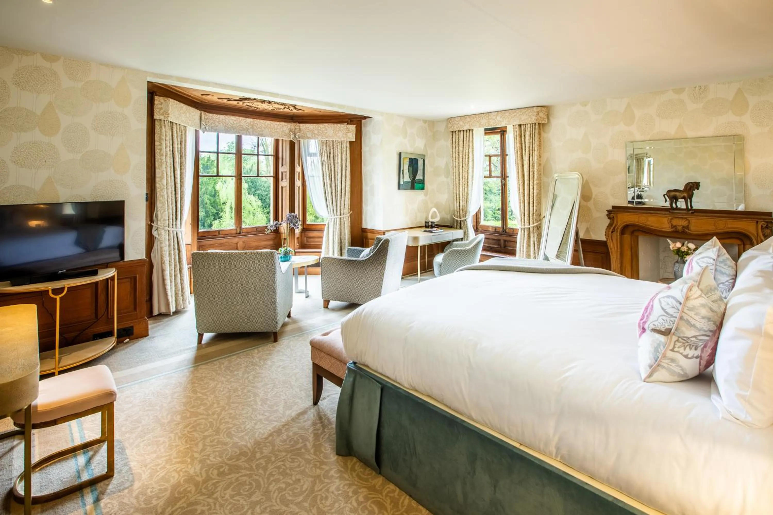 Bedroom, Bed in The Wood Norton