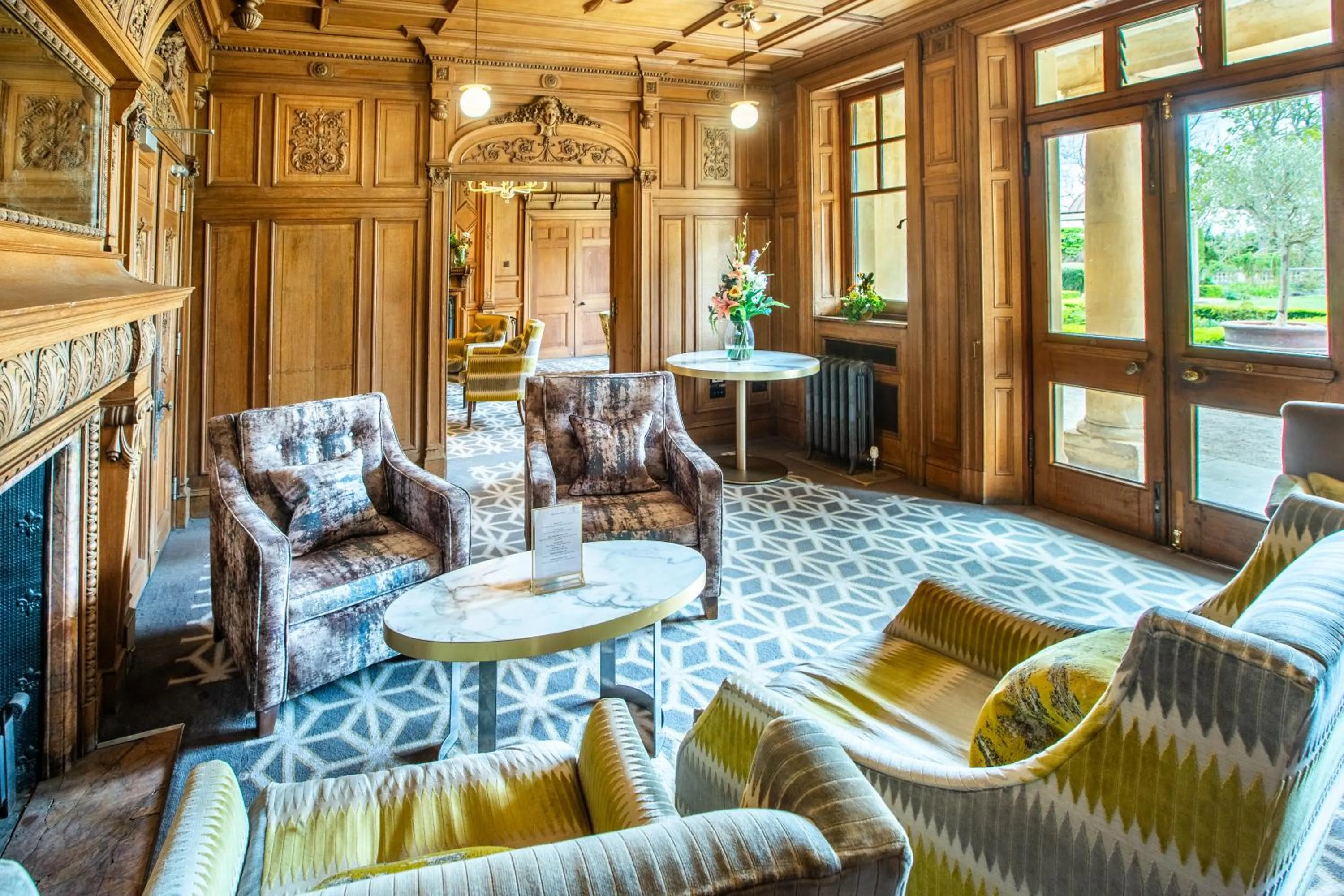 Seating area in The Wood Norton