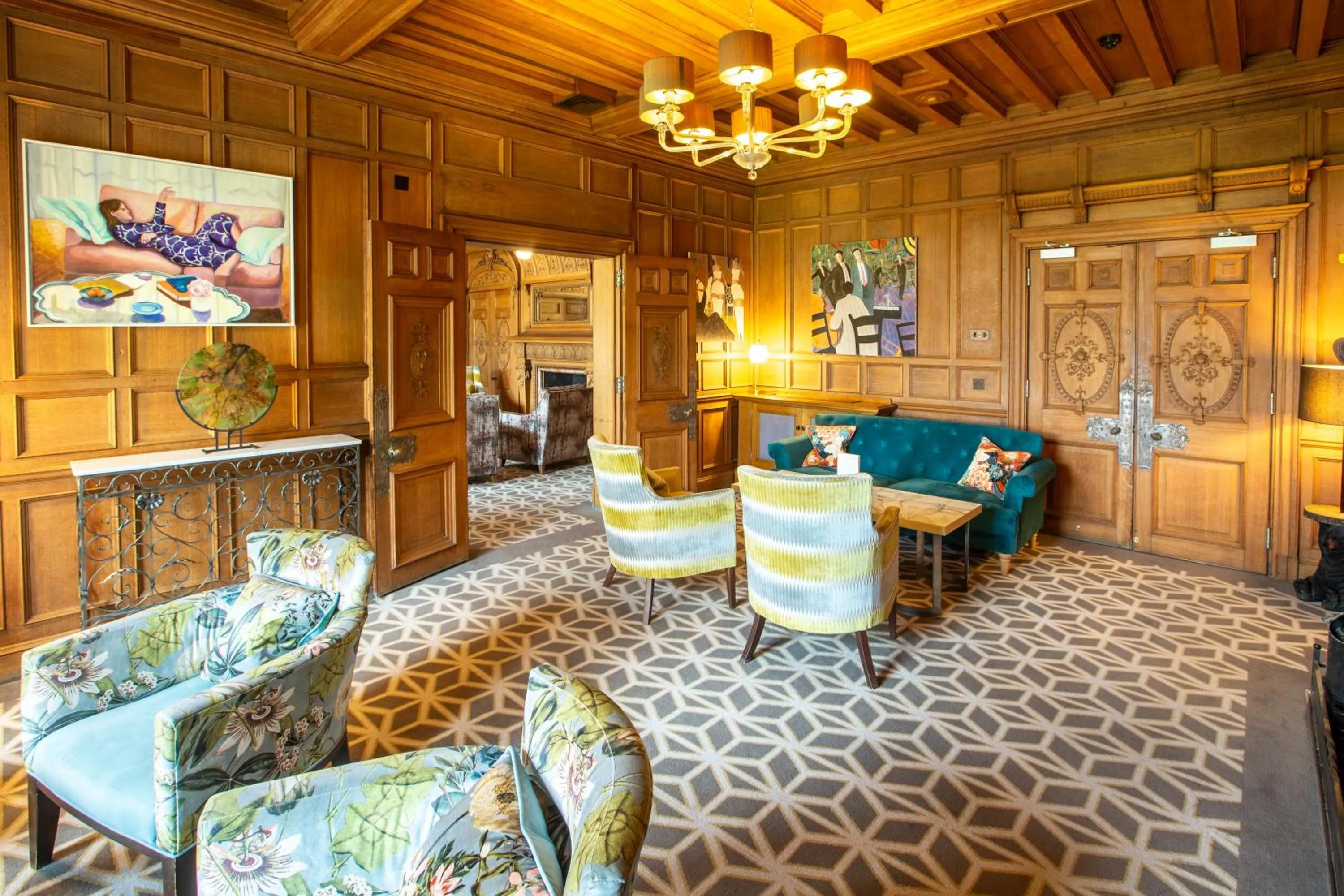 Lounge or bar in The Wood Norton