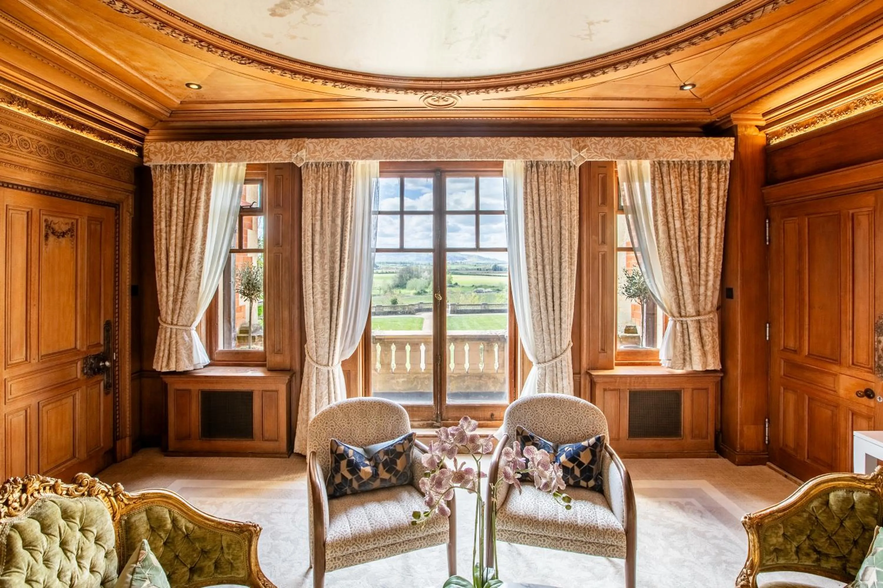 Living room in The Wood Norton