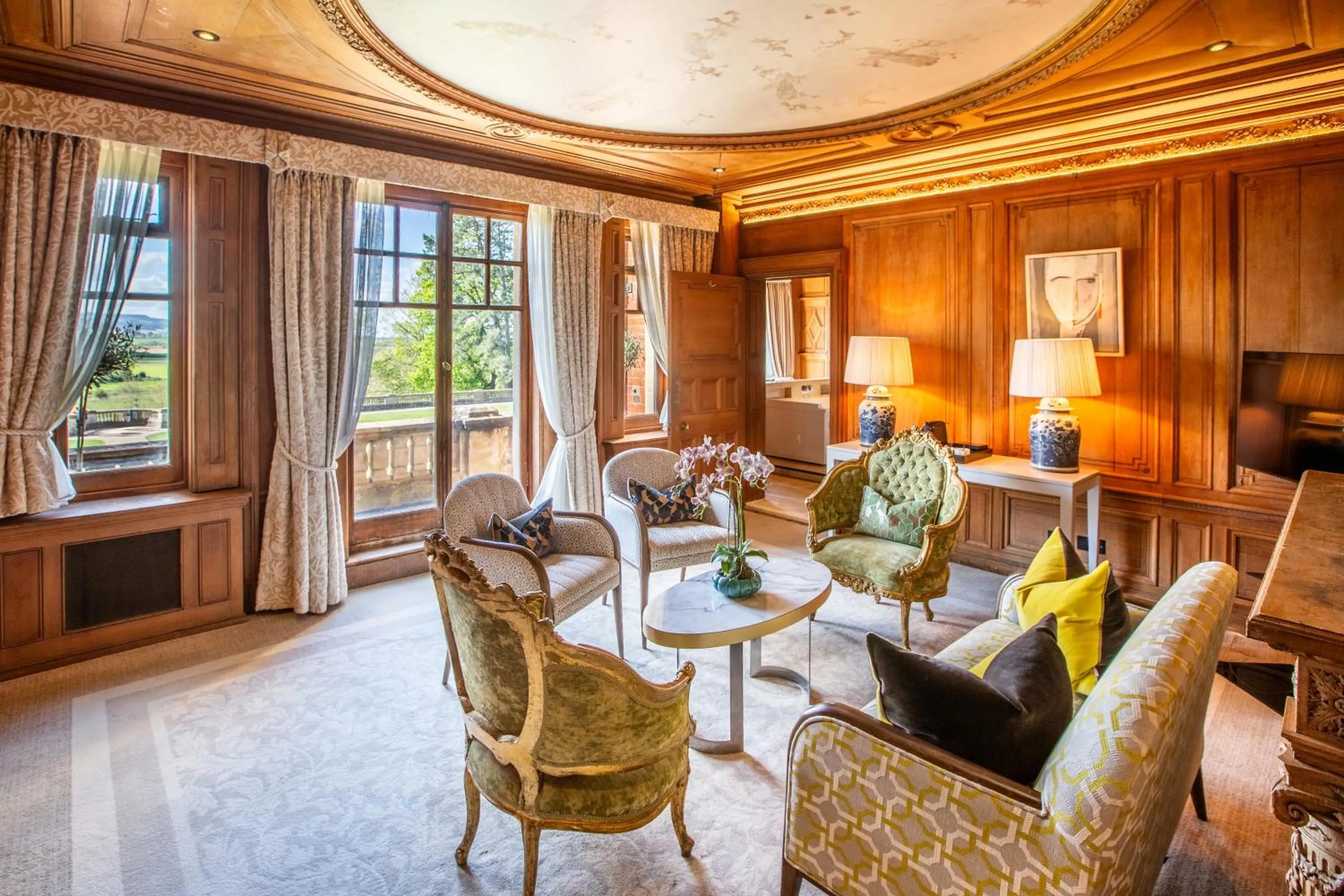 Living room in The Wood Norton