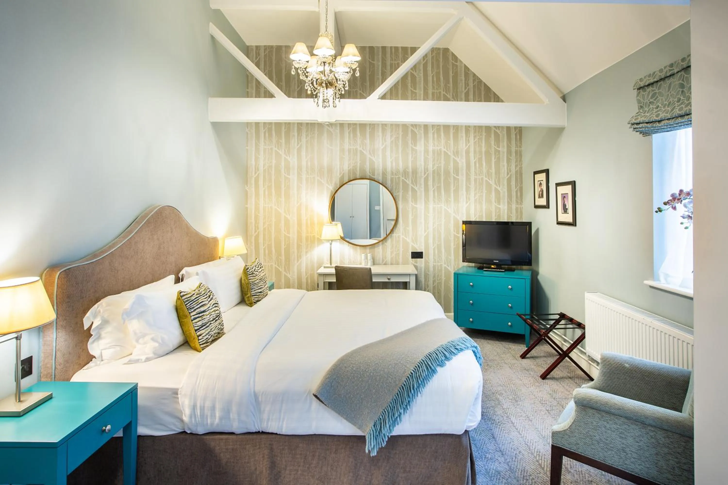 Bedroom, Bed in The Wood Norton