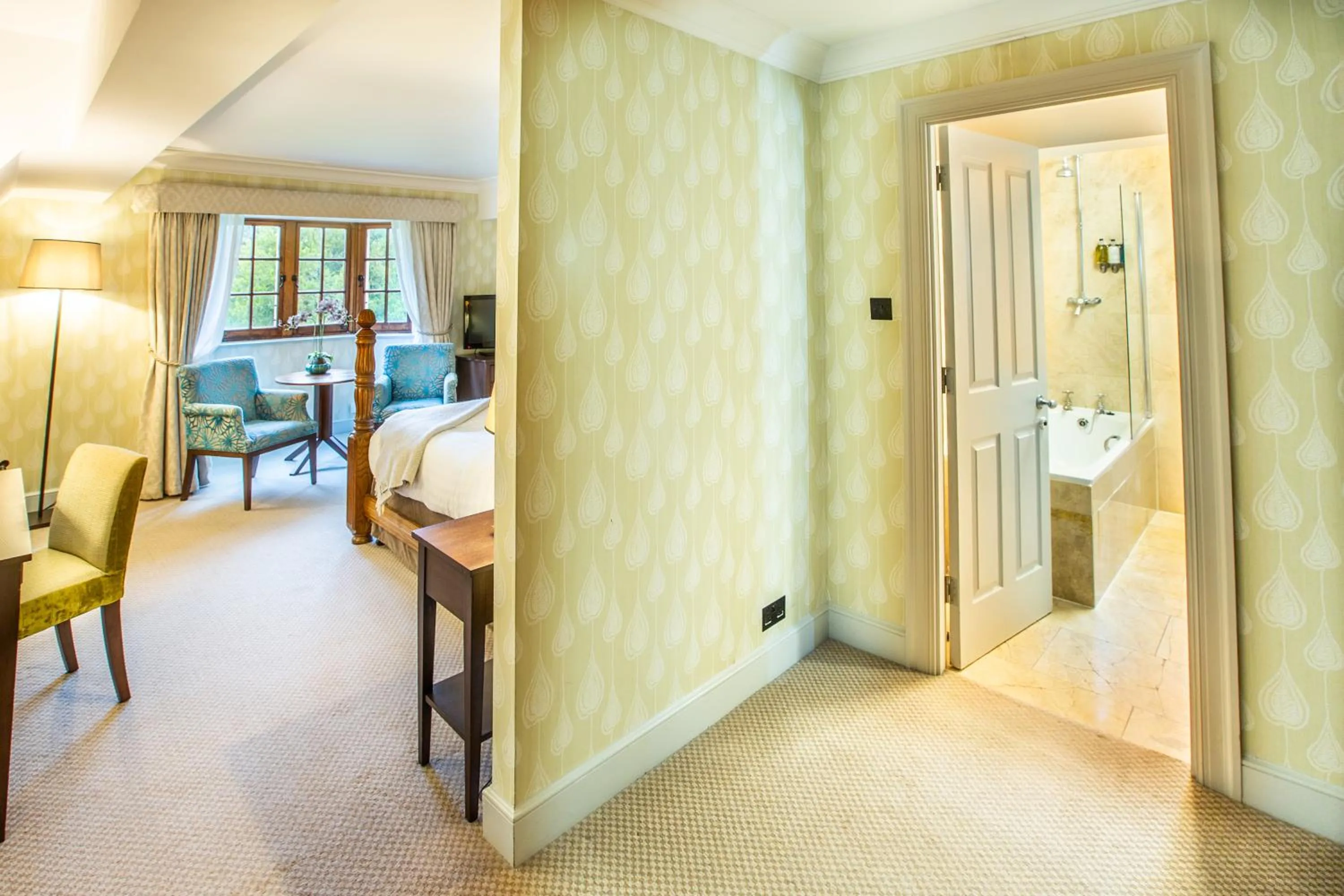 Bedroom, Bed in The Wood Norton