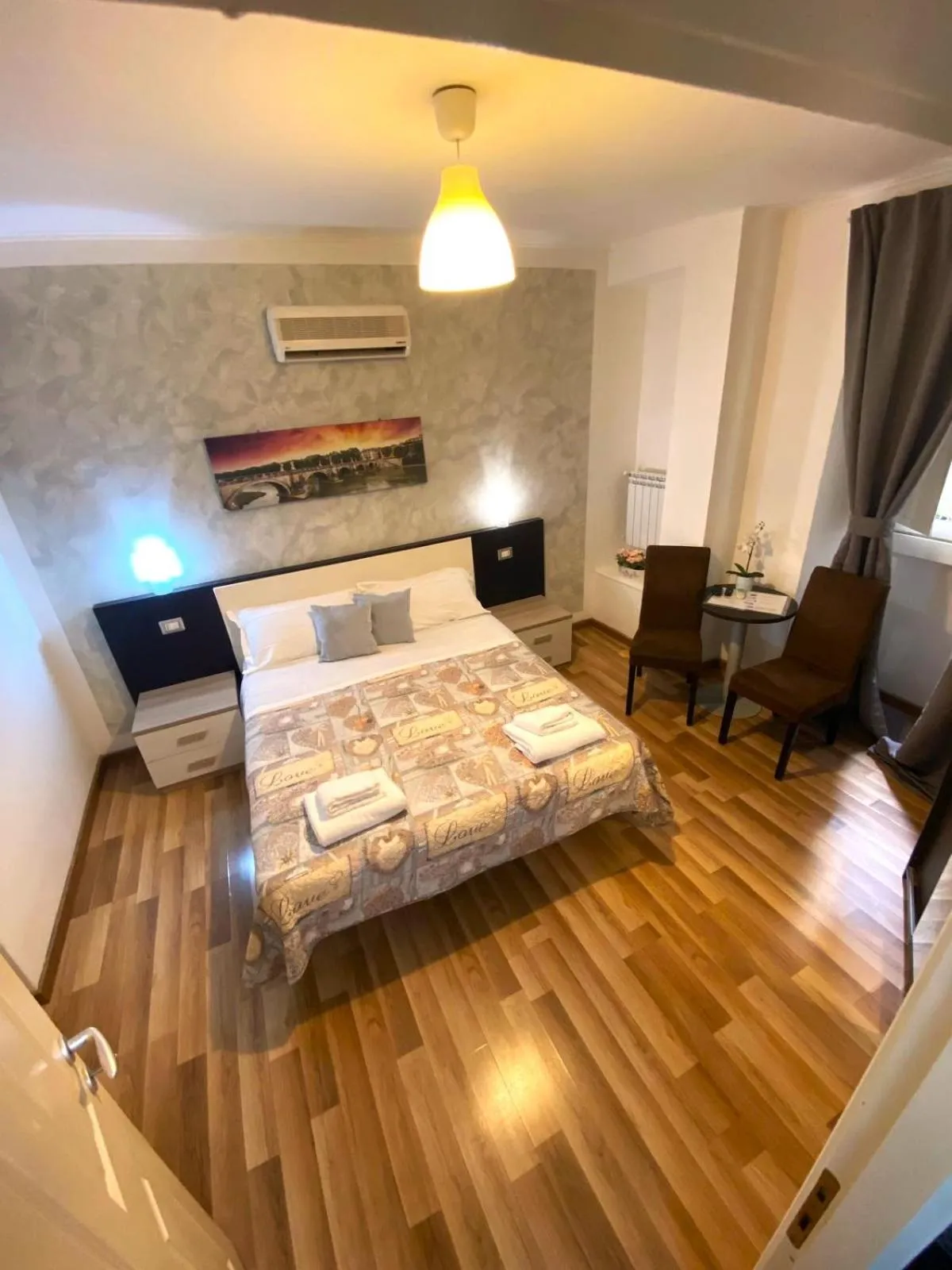 Bedroom, Bed in B&B A Home in Rome