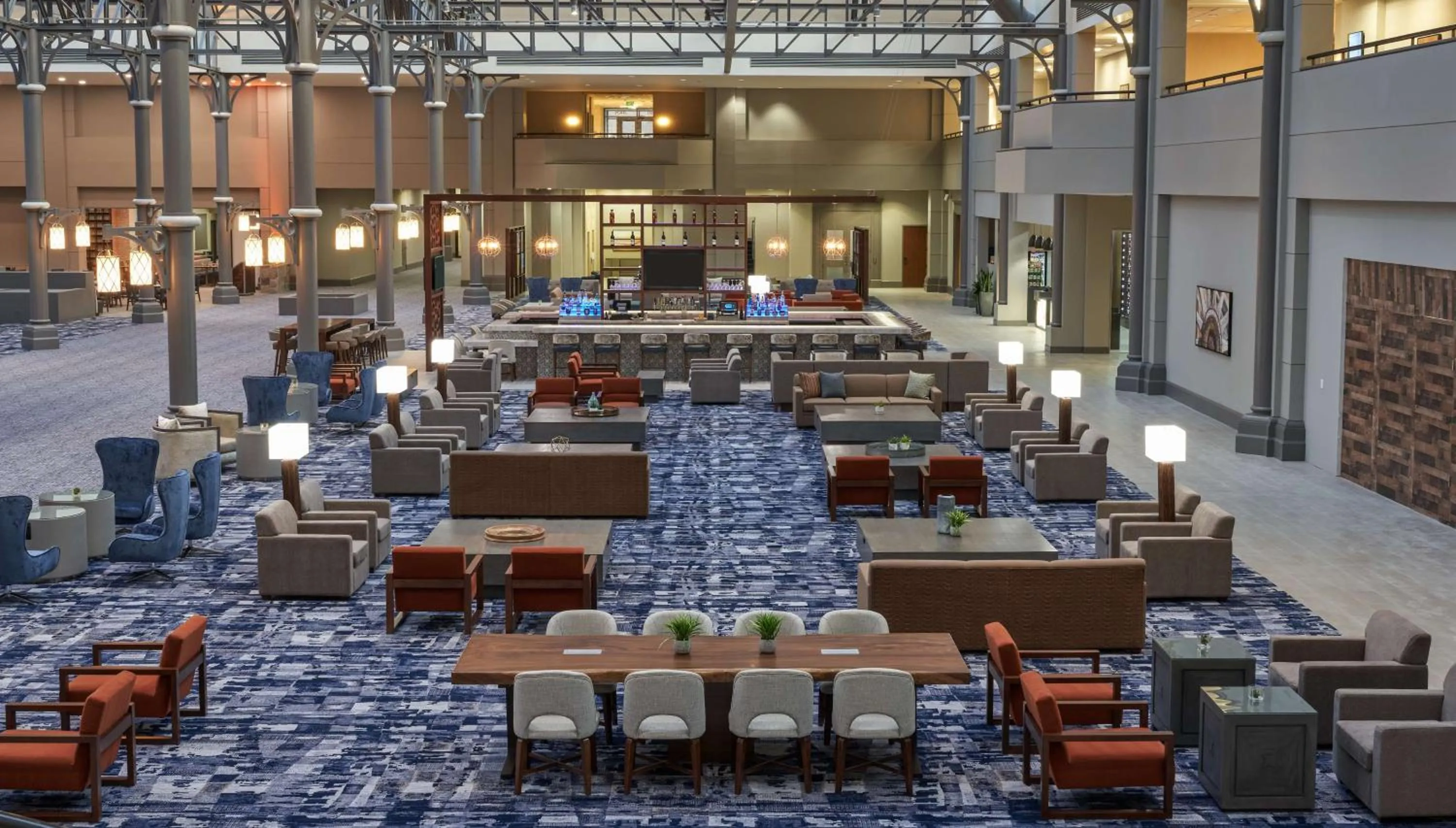 Lobby or reception in Hilton Houston North