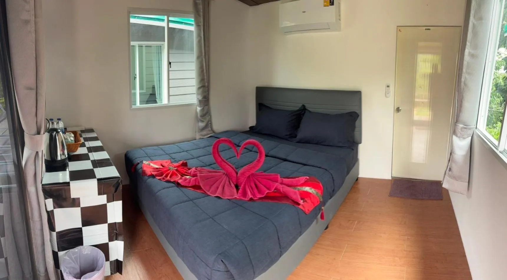 Bed in K.K. Park Resort