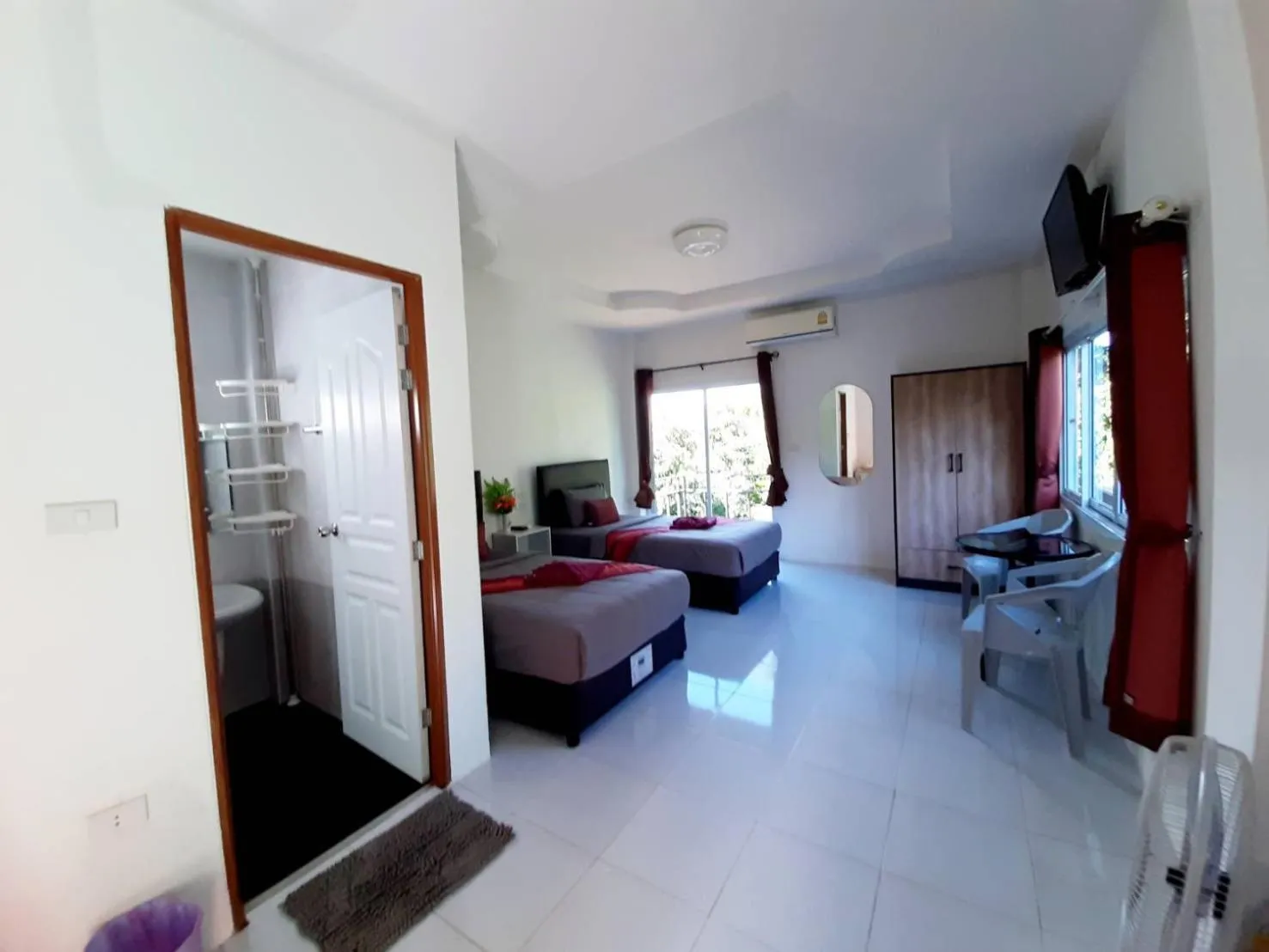 Bed in K.K. Park Resort