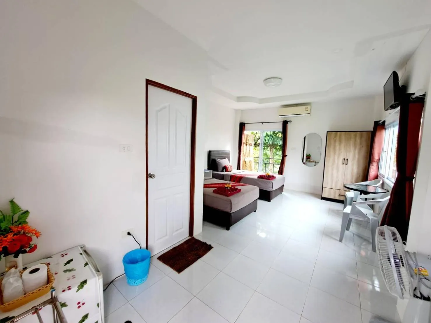 Bed in K.K. Park Resort