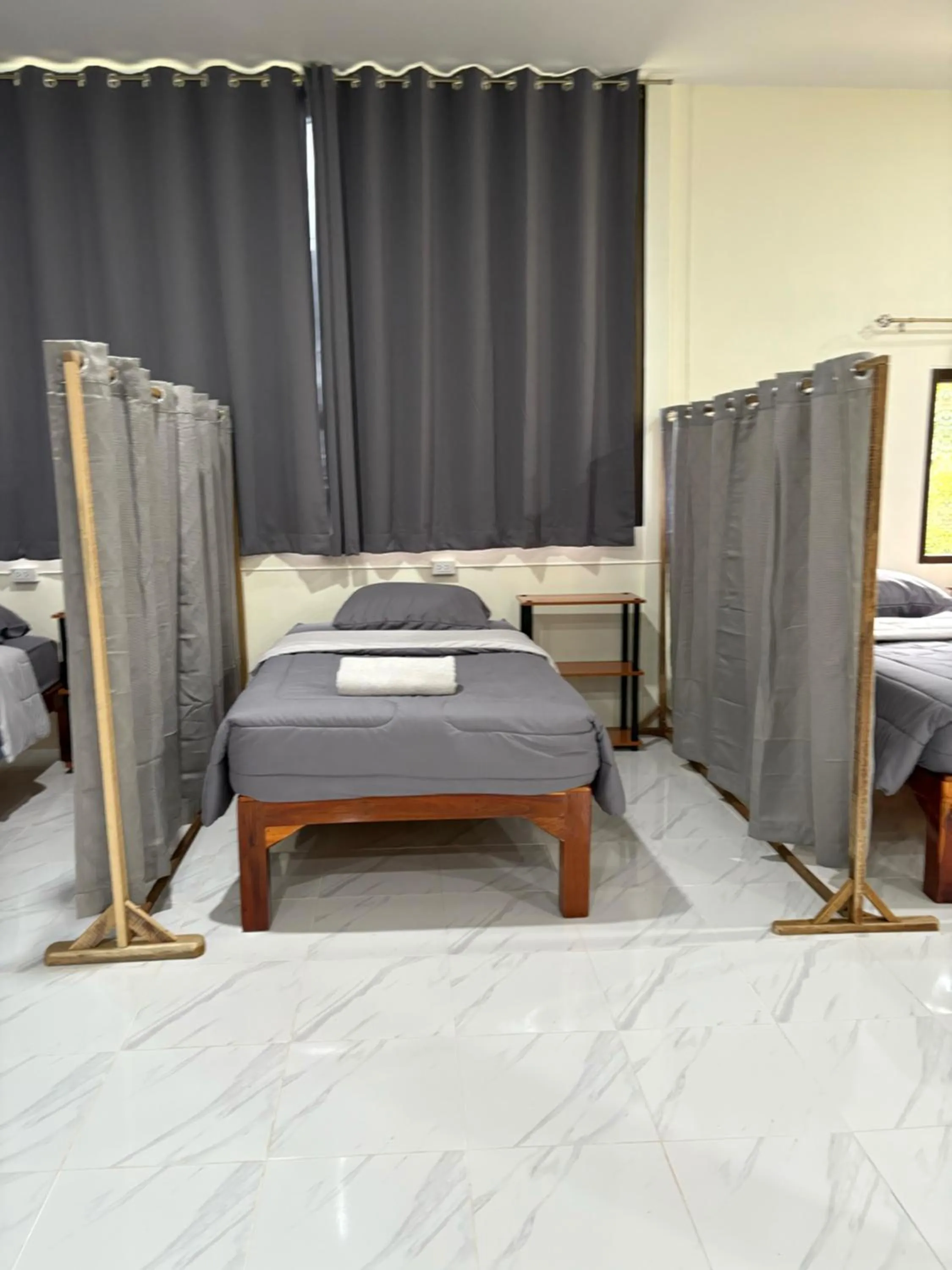 Bed in K.K. Park Resort