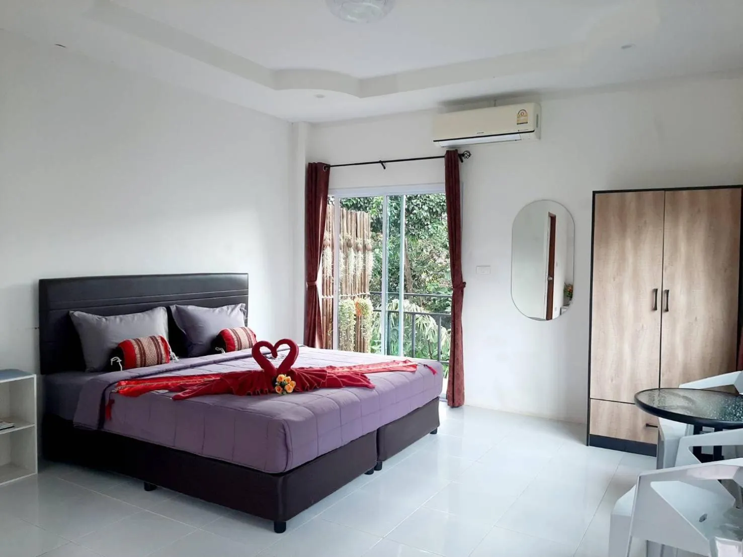 Bed in K.K. Park Resort