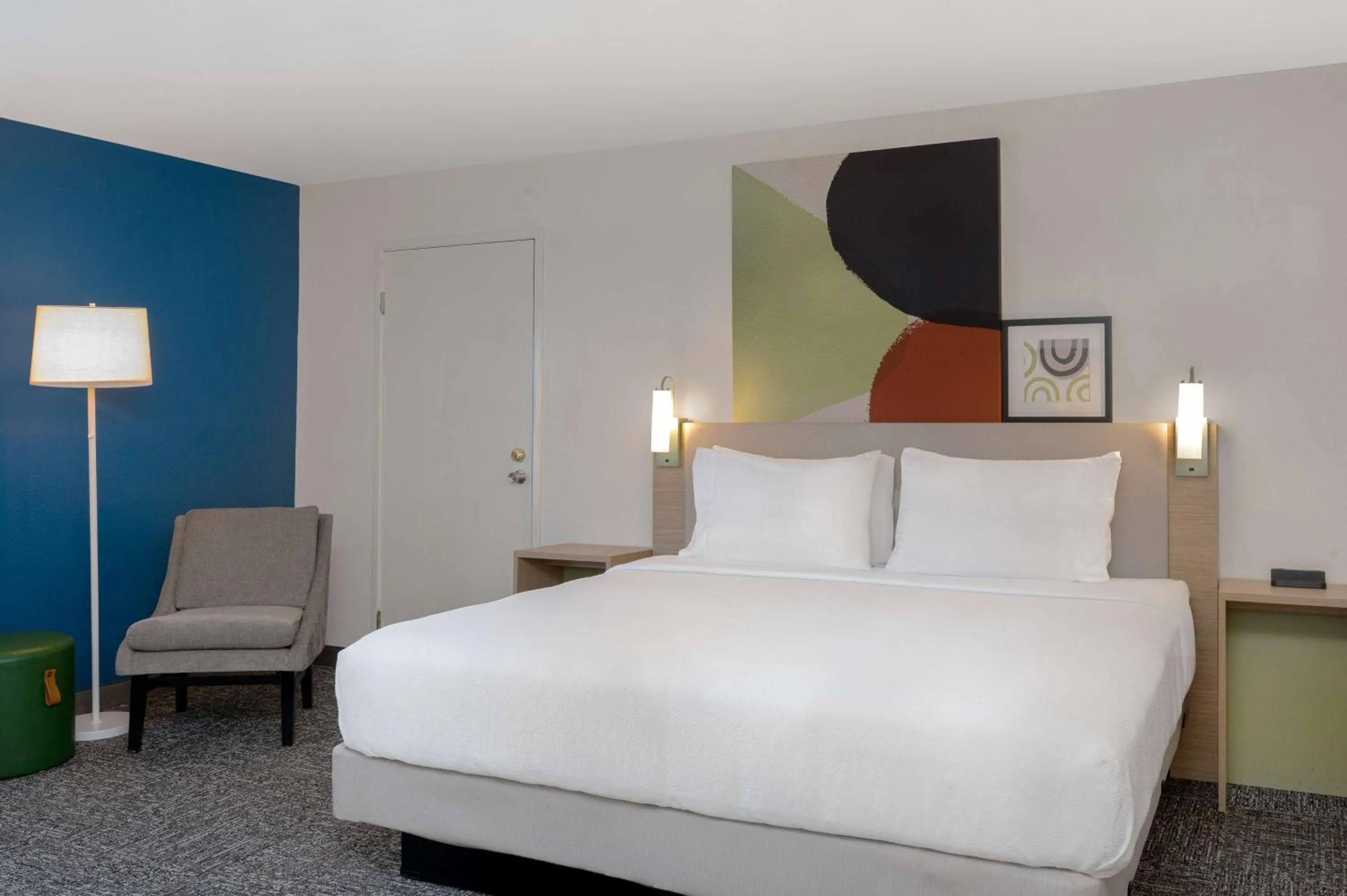 Bed in Spark by Hilton Savannah Midtown