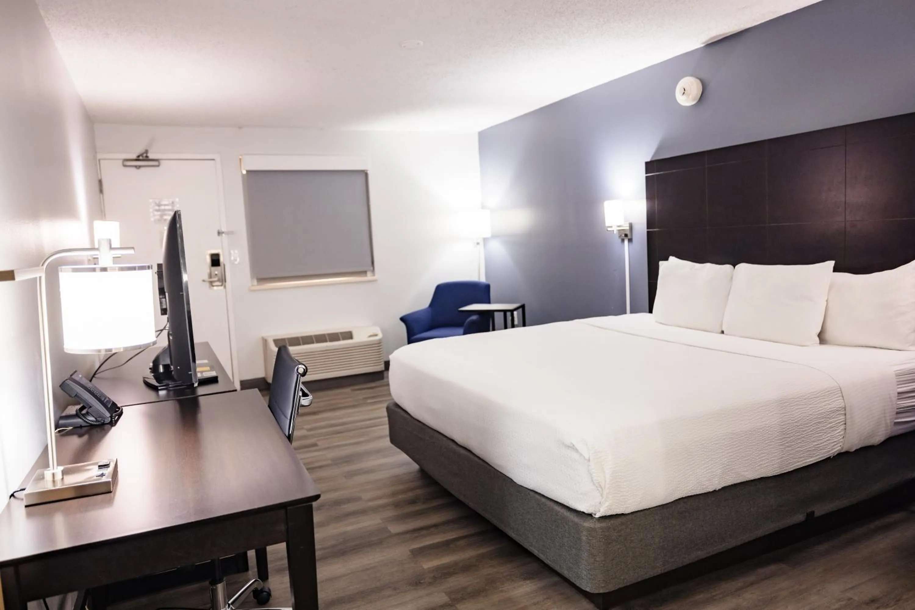 Photo of the whole room, Bed in La Quinta Inn by Wyndham Tampa Near Busch Gardens