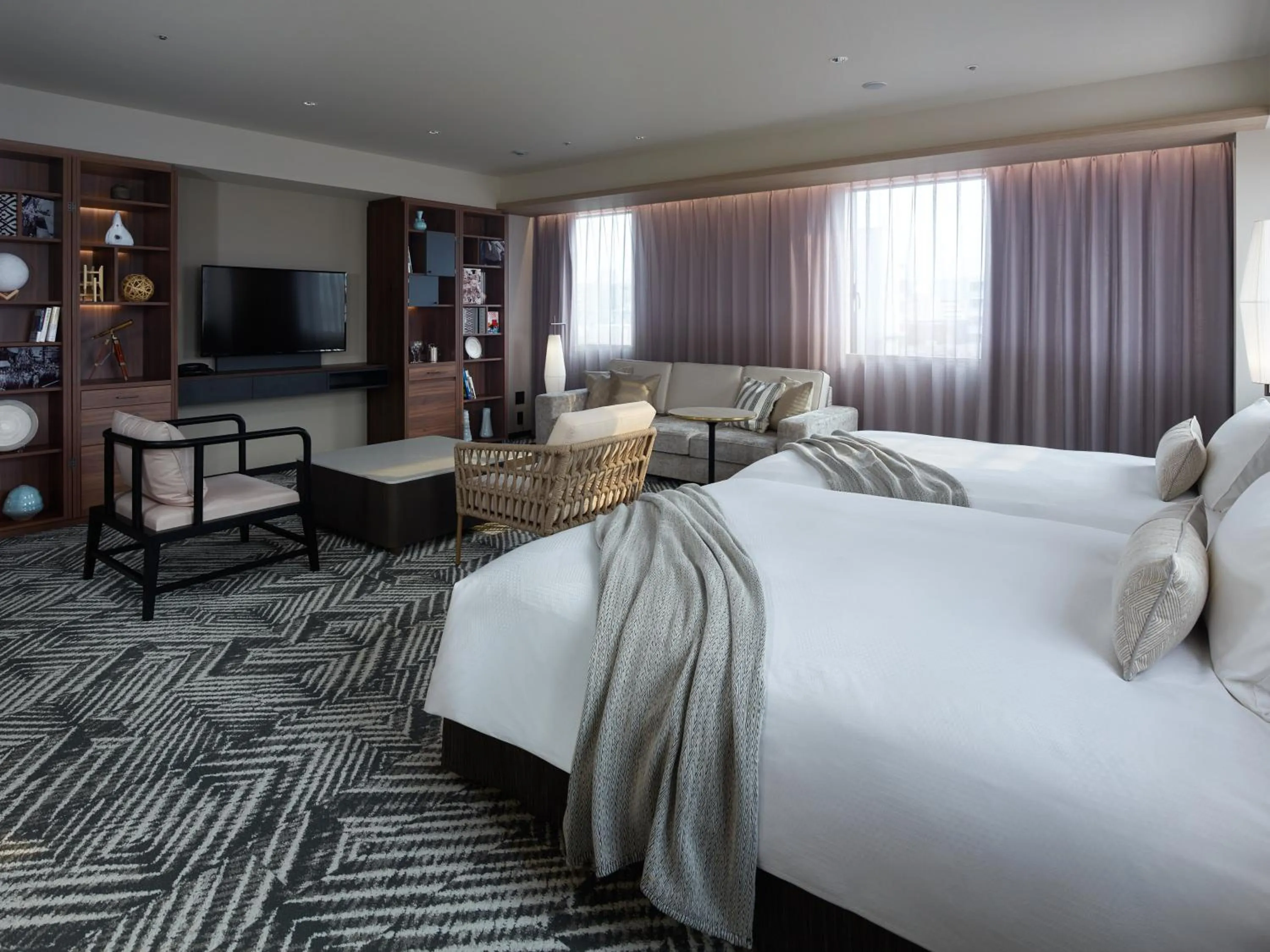 Junior Suite Twin in Mitsui Garden Hotel Fukuoka Gion