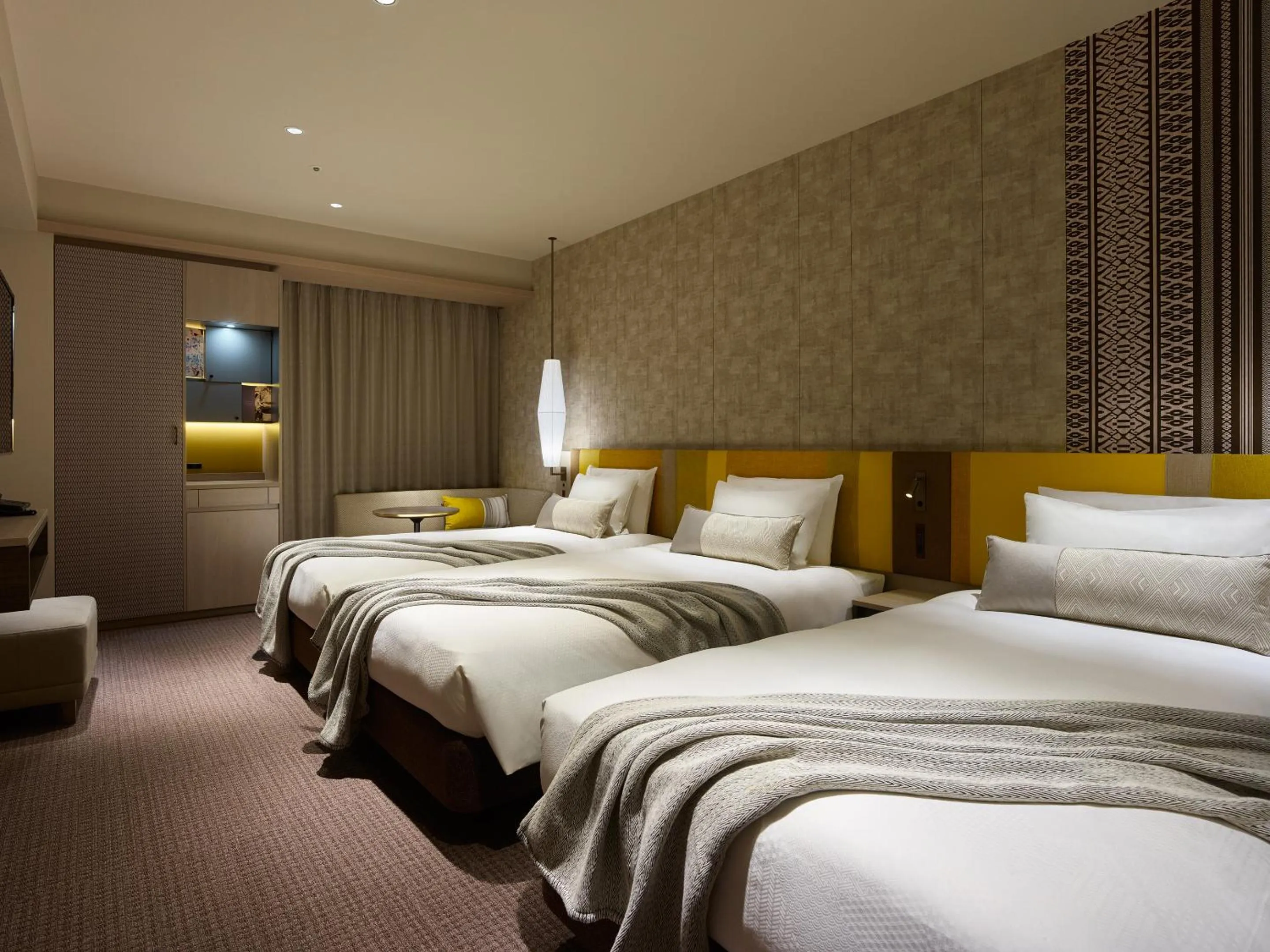 Photo of the whole room, Bed in Mitsui Garden Hotel Fukuoka Gion