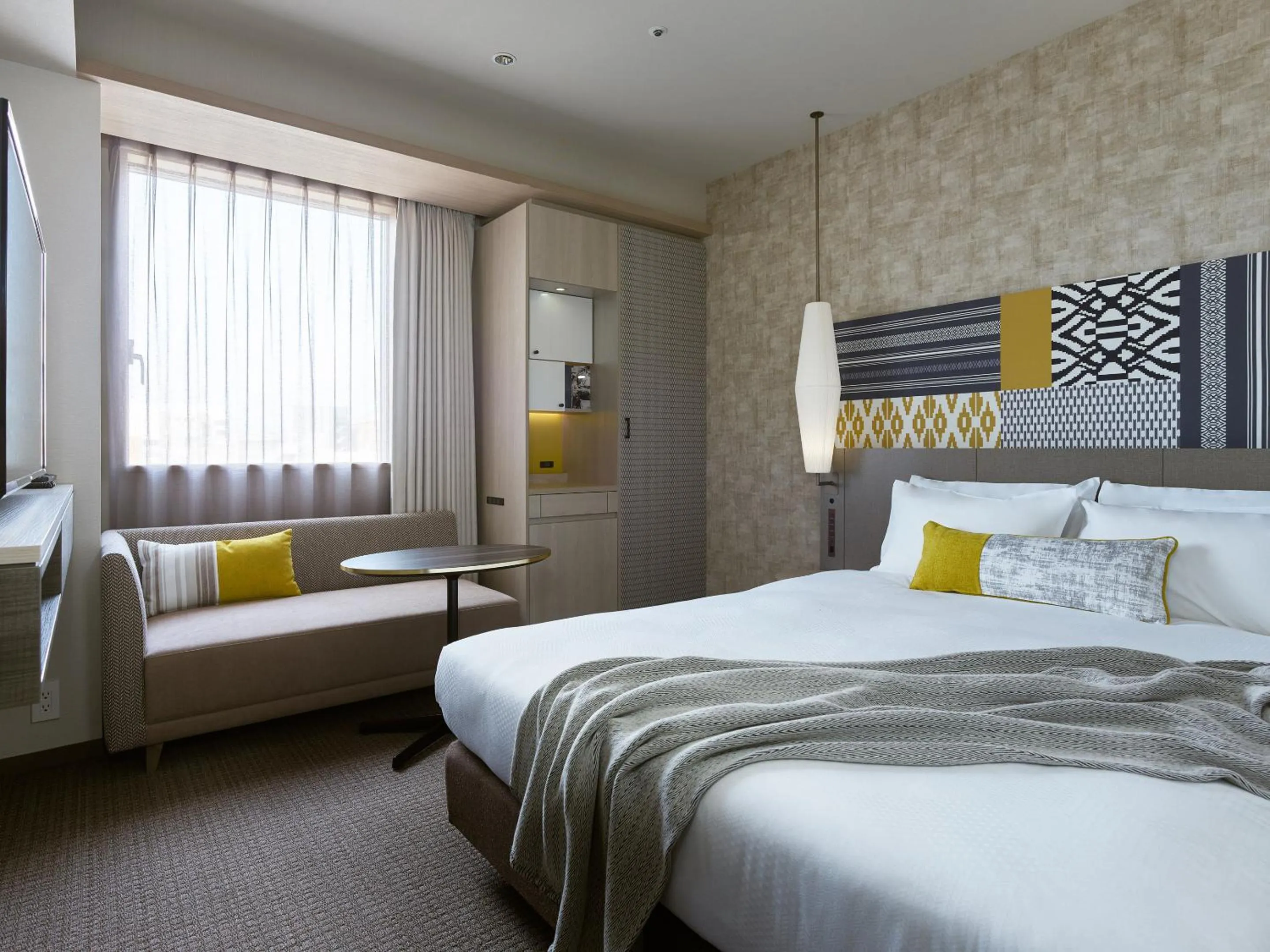 Photo of the whole room, Bed in Mitsui Garden Hotel Fukuoka Gion