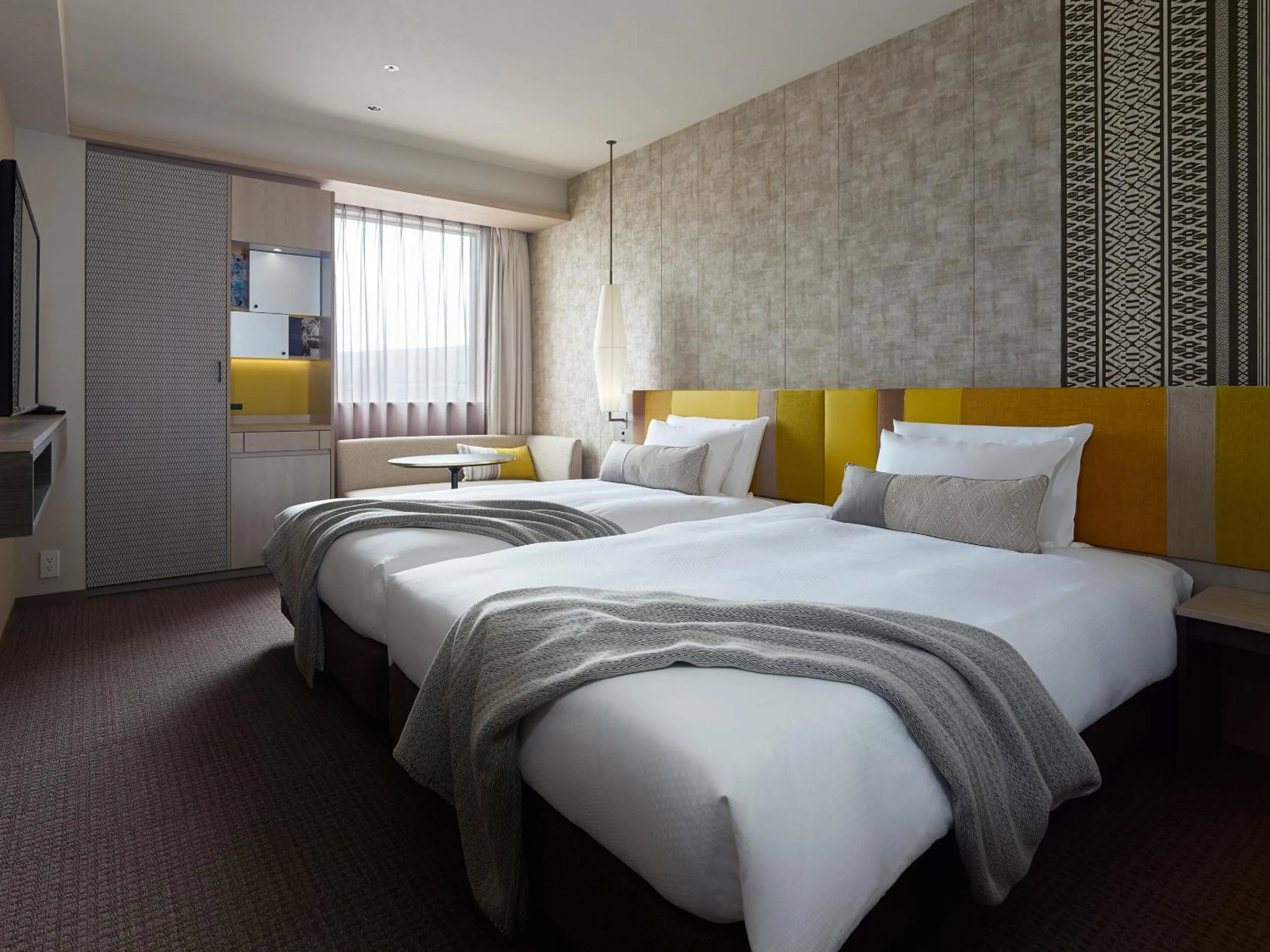 Photo of the whole room, Bed in Mitsui Garden Hotel Fukuoka Gion