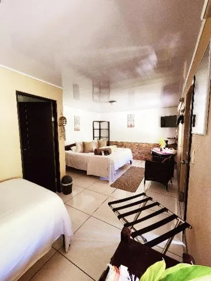 Bed in Hotel Belvedere Playa Samara Costa Rica