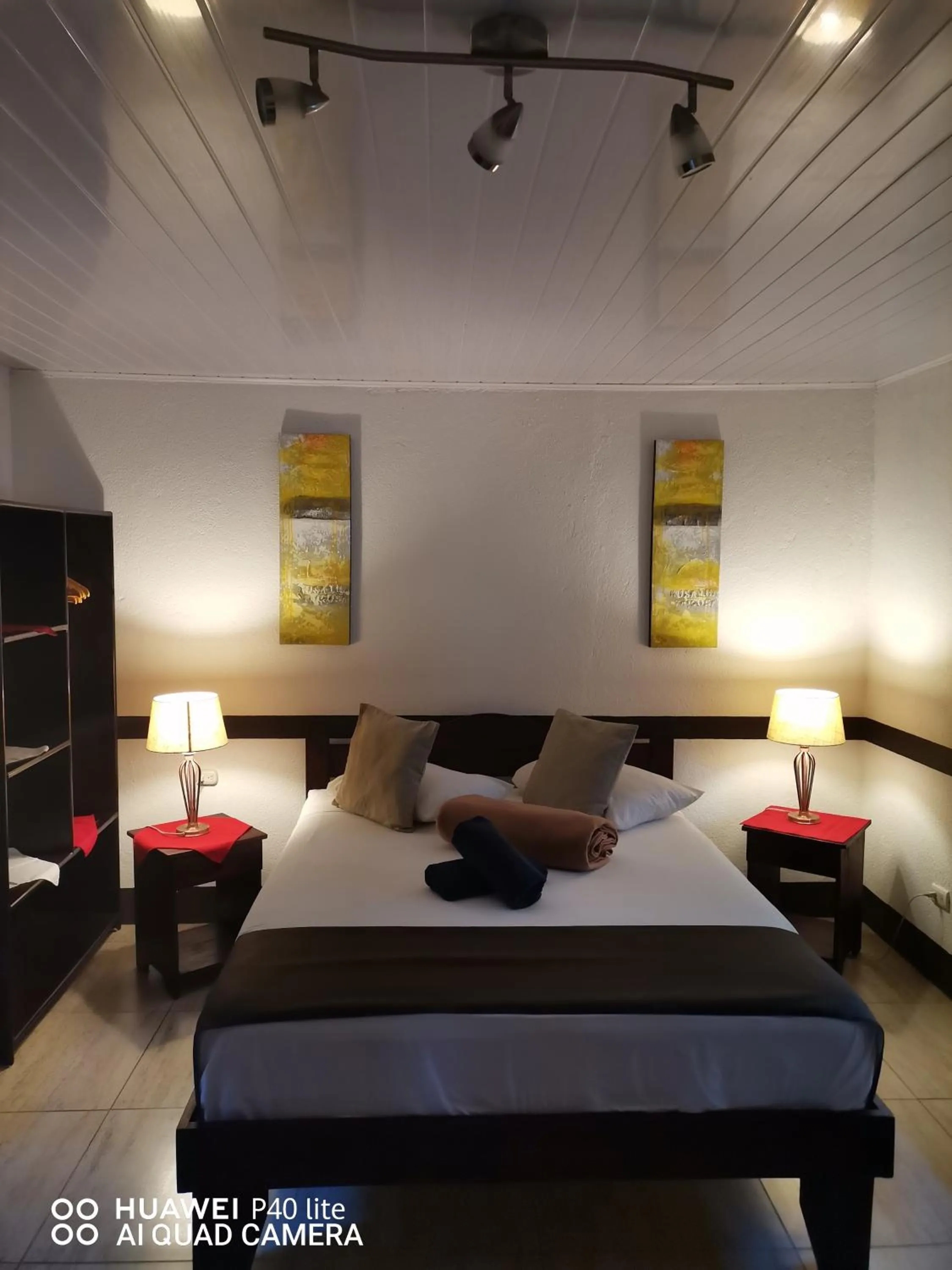 Bed in Hotel Belvedere Playa Samara Costa Rica