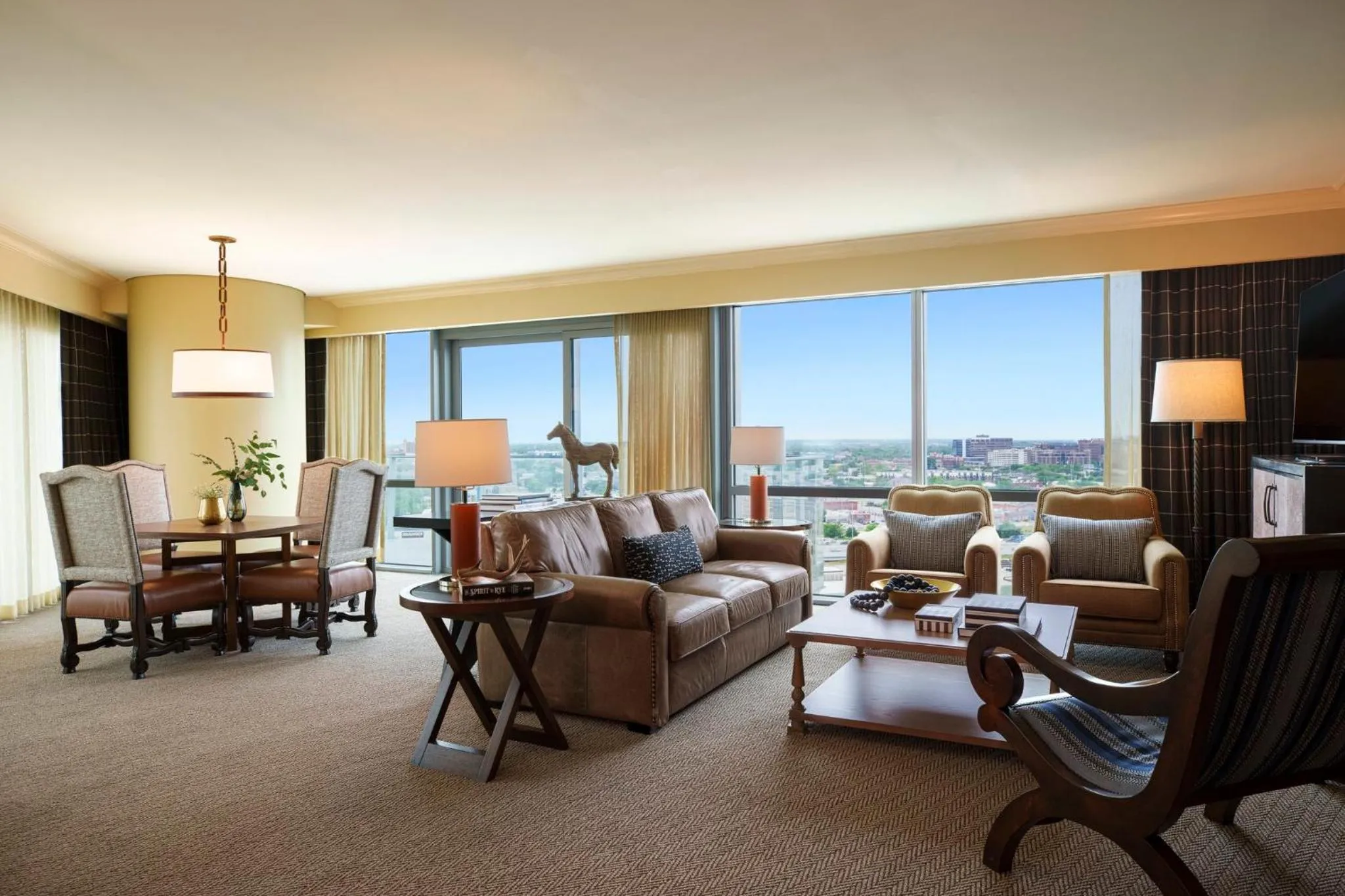 Photo of the whole room in Omni Fort Worth Hotel