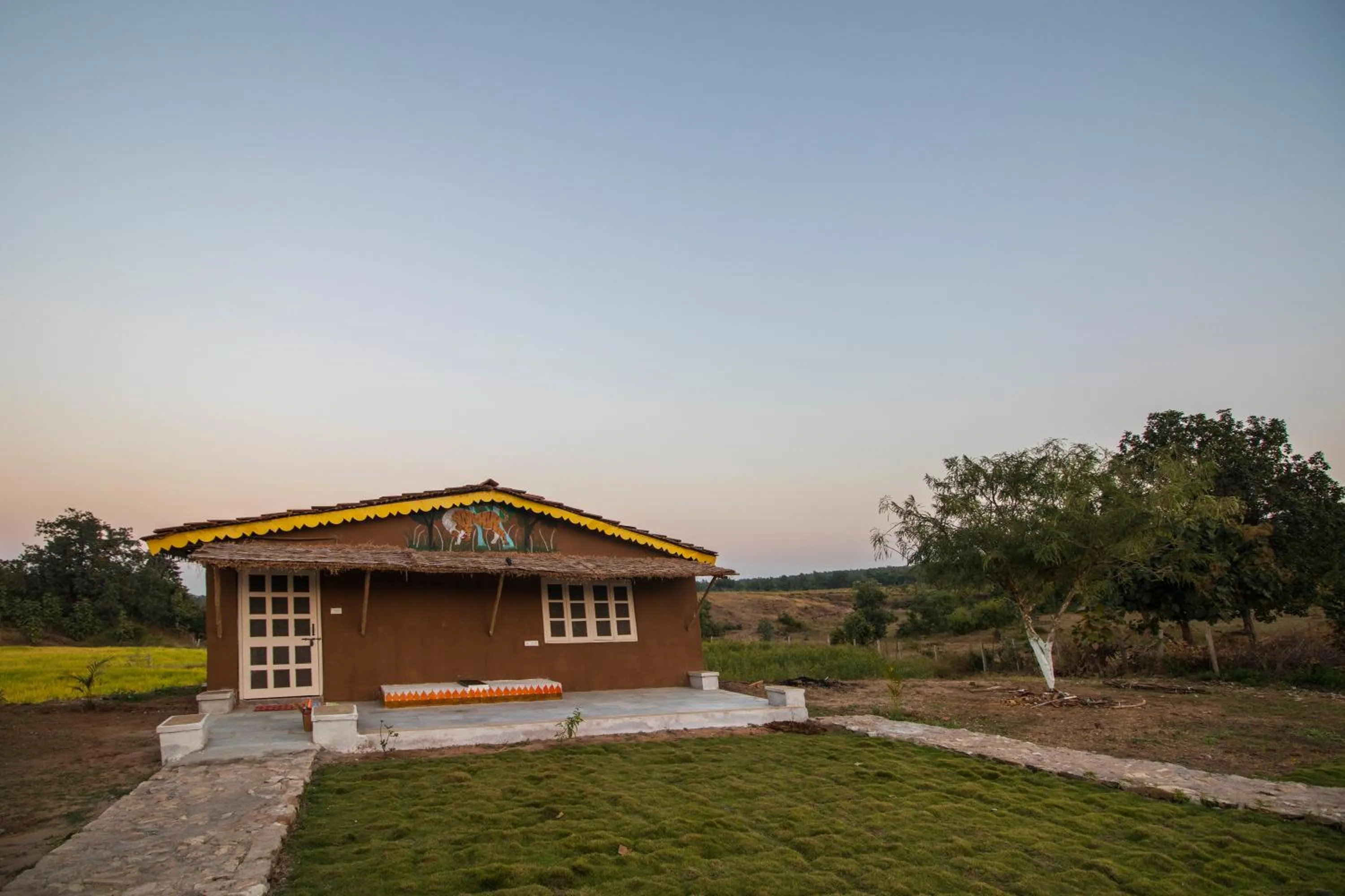 Facade/entrance in WOW STAYZ2 Pachmarhi Foothill Cottages
