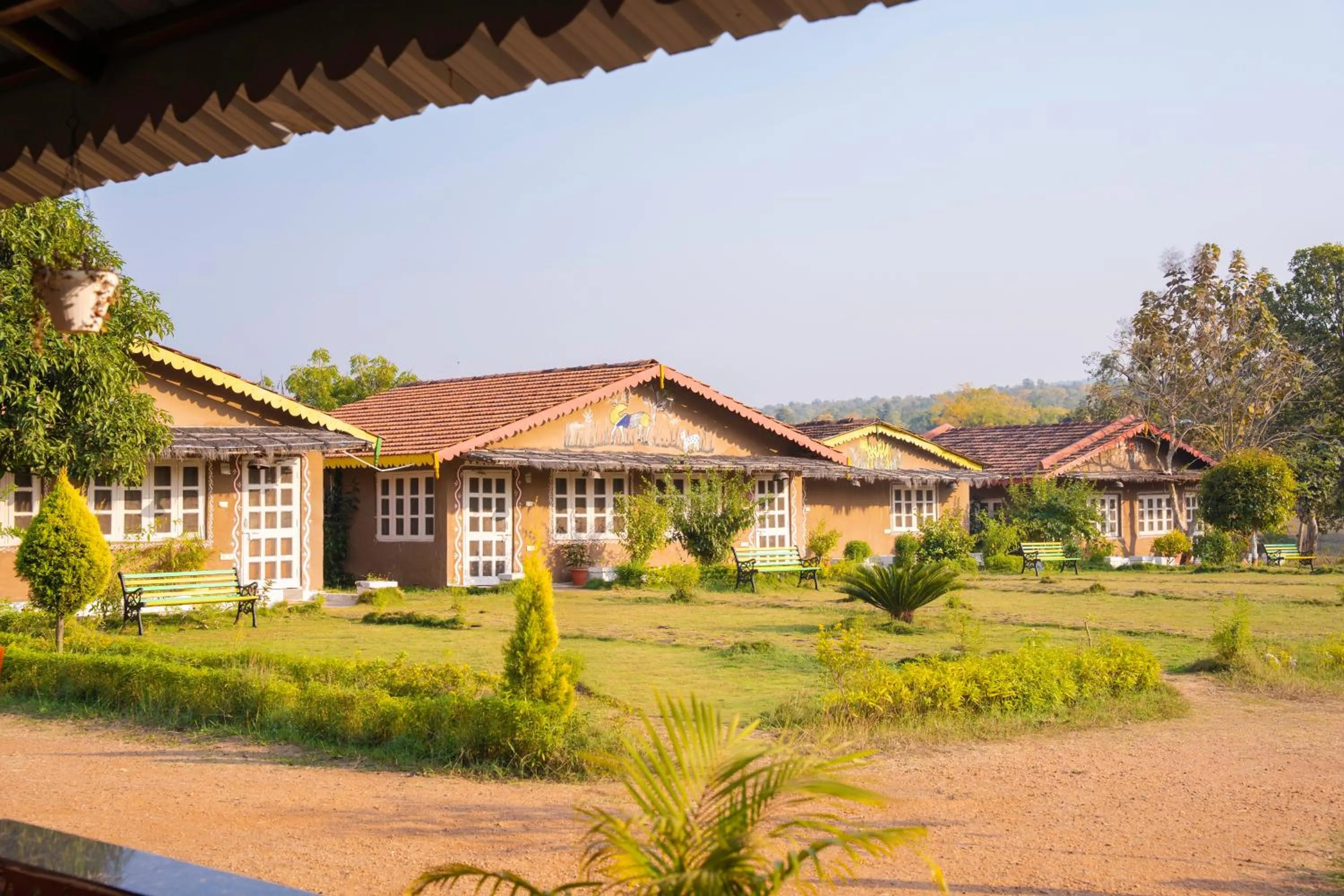 Property building in WOW STAYZ2 Pachmarhi Foothill Cottages