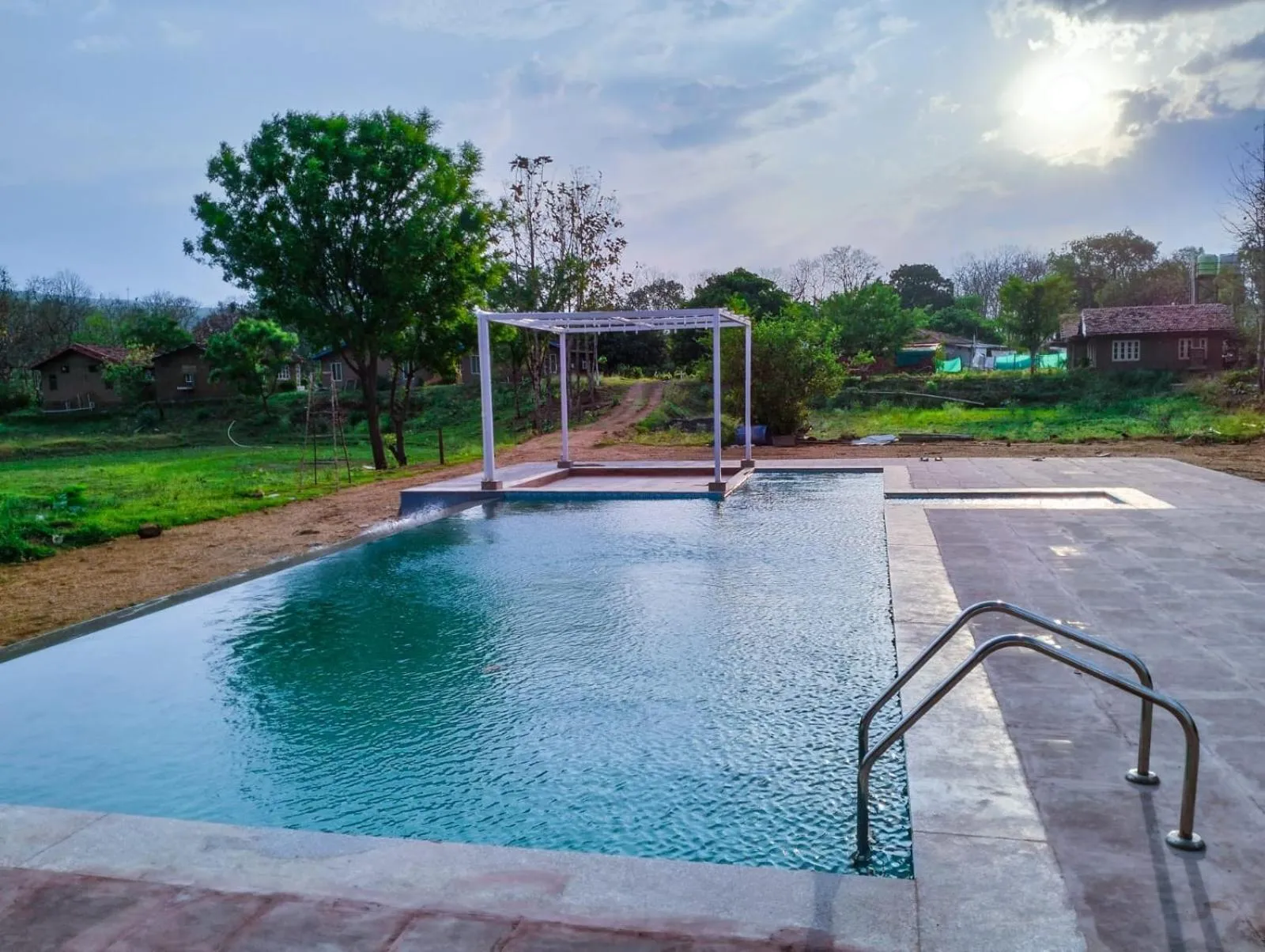 Swimming pool in WOW STAYZ2 Pachmarhi Foothill Cottages