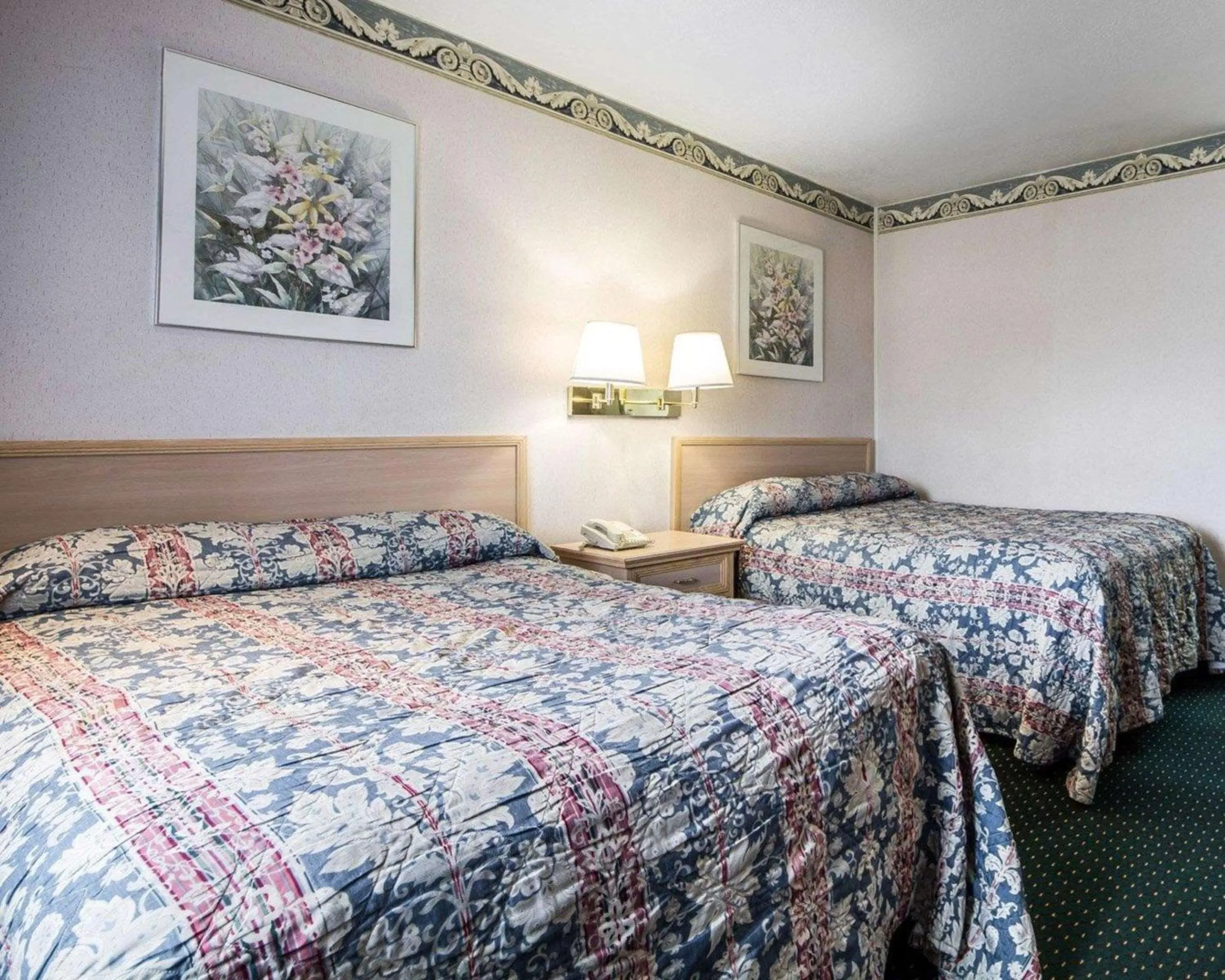 Photo of the whole room, Bed in Rodeway Inn Monterey Near Fairgrounds