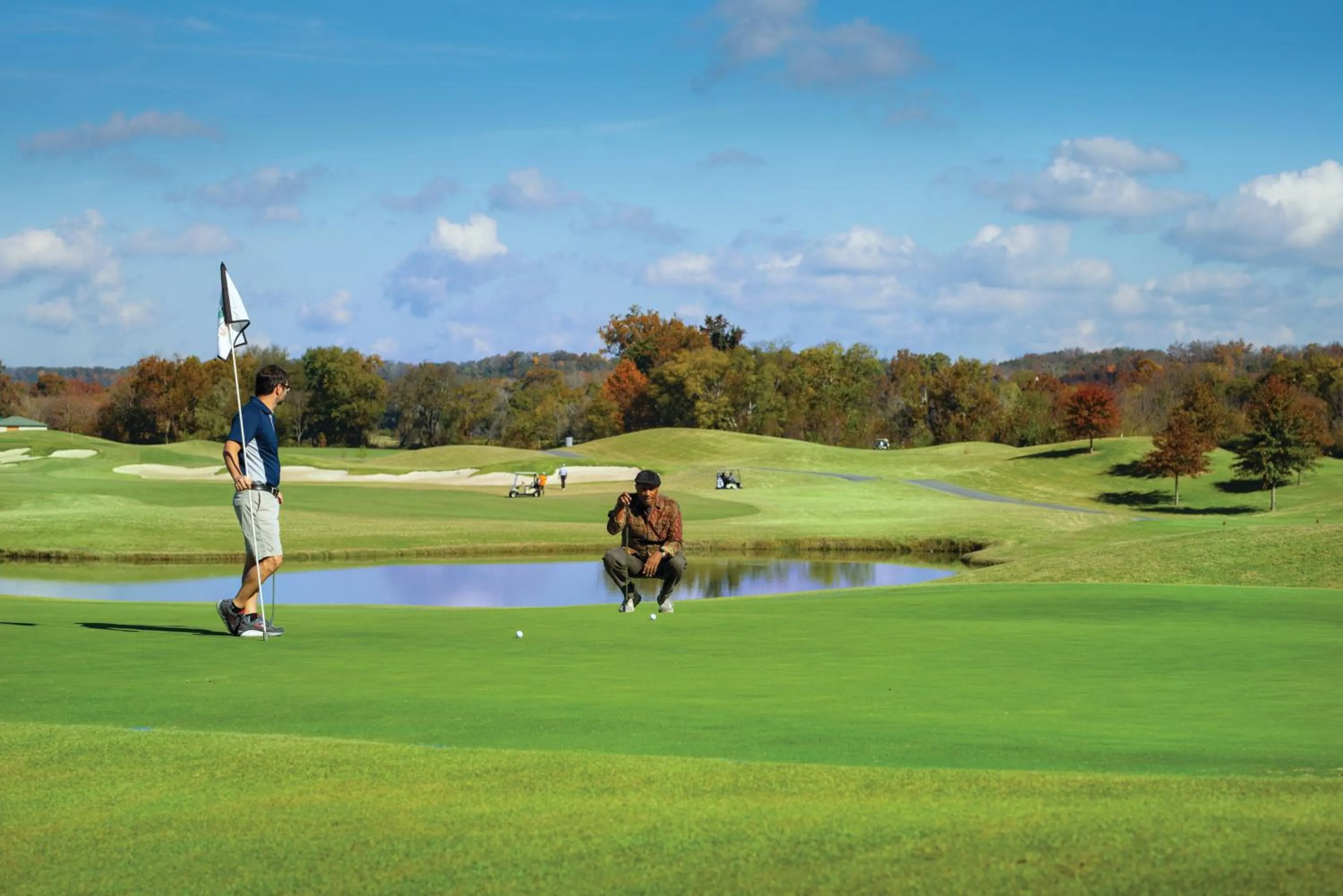 Golfcourse in Club Wyndham Great Smokies Lodge