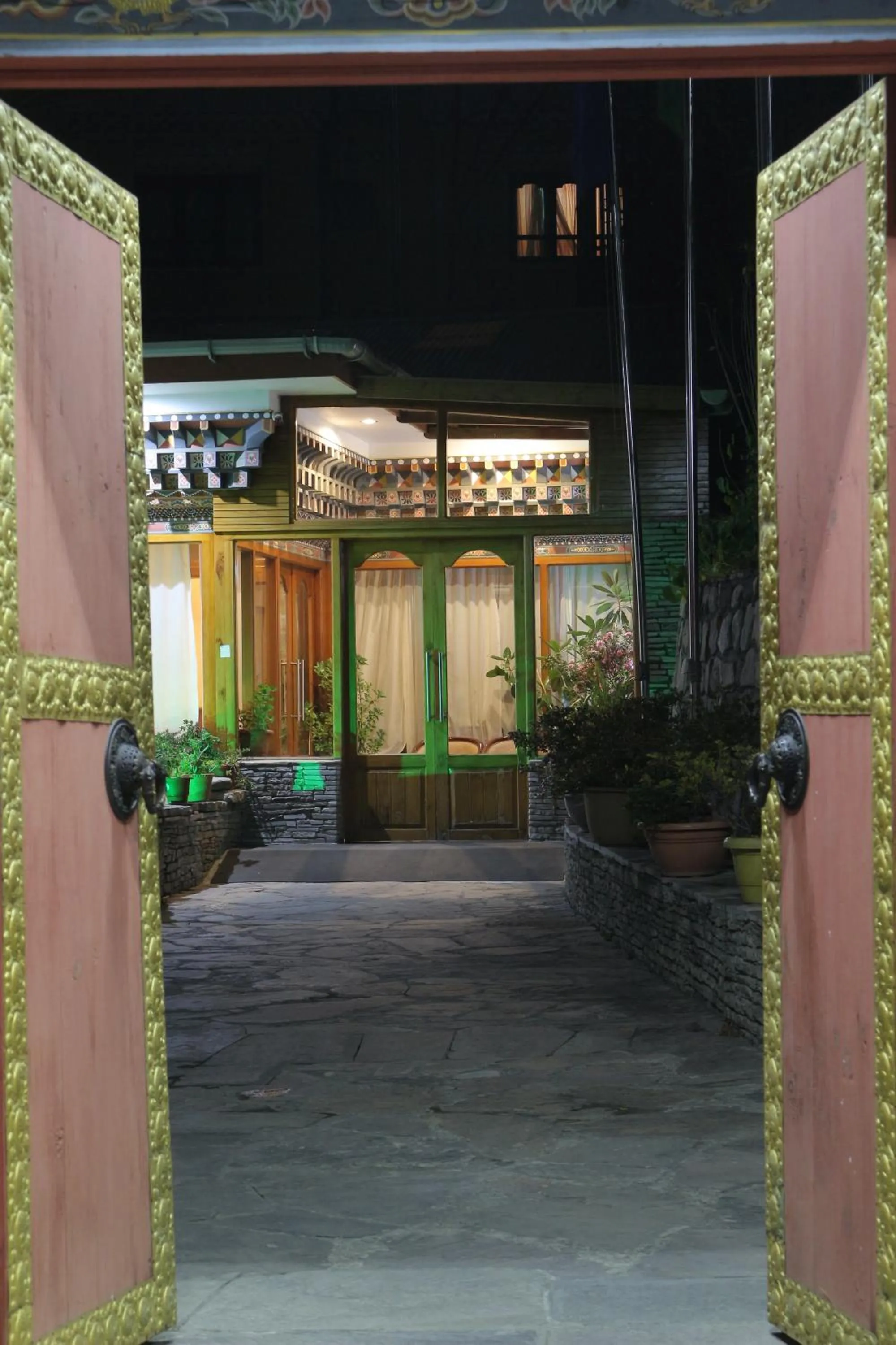Facade/entrance in Kisa Villa