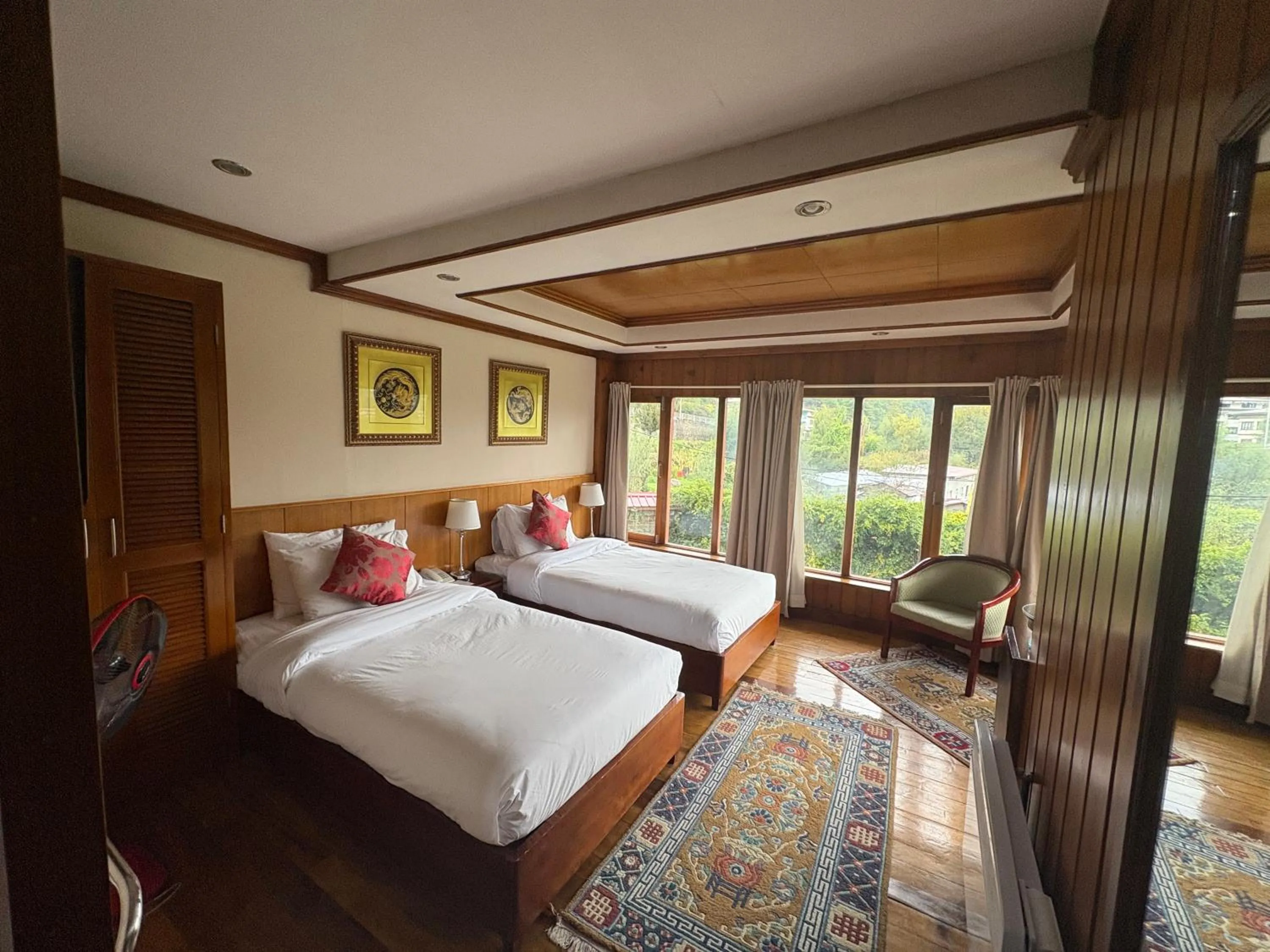 Bed in Kisa Villa