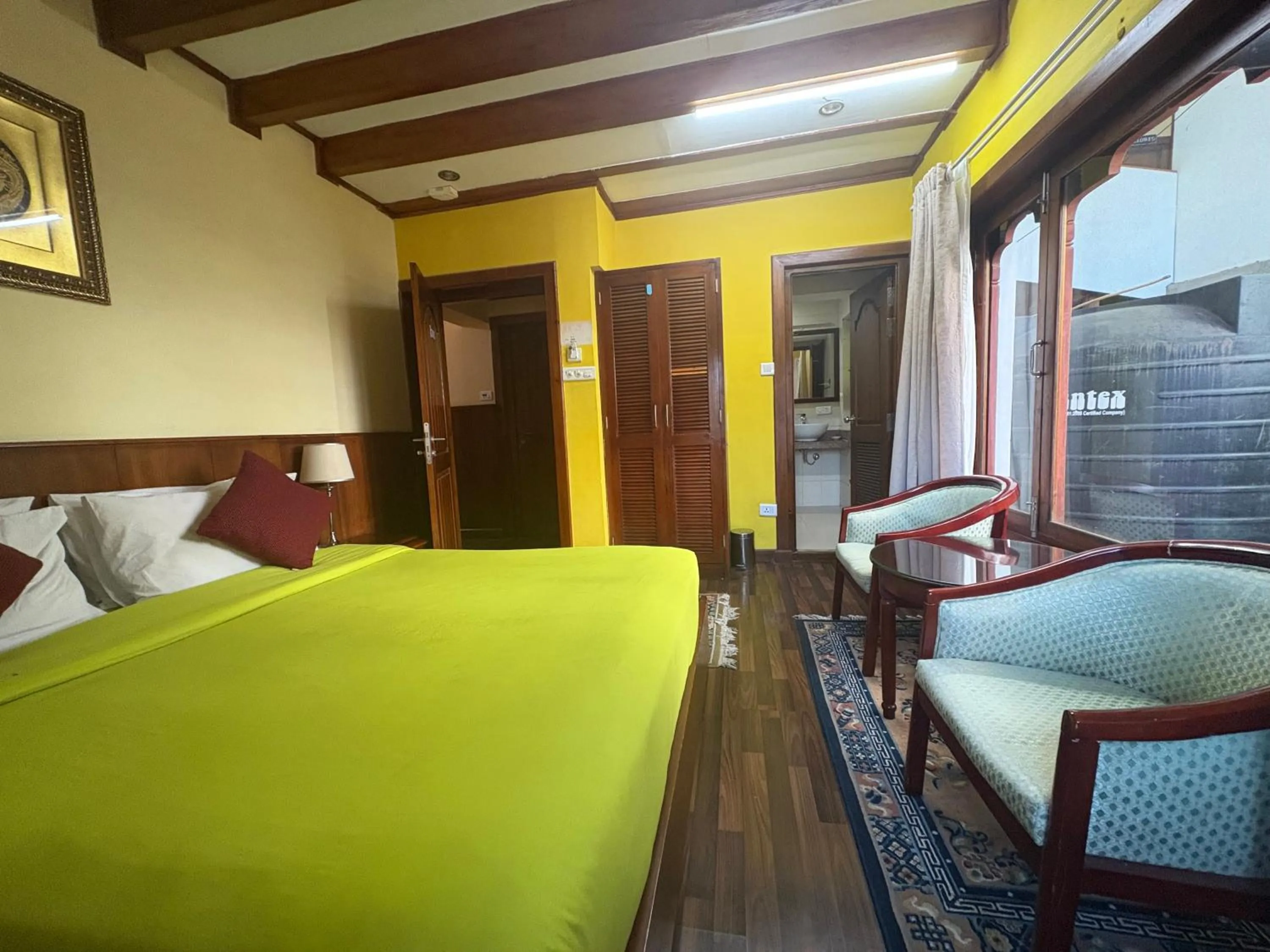 View (from property/room), Bed in Kisa Villa