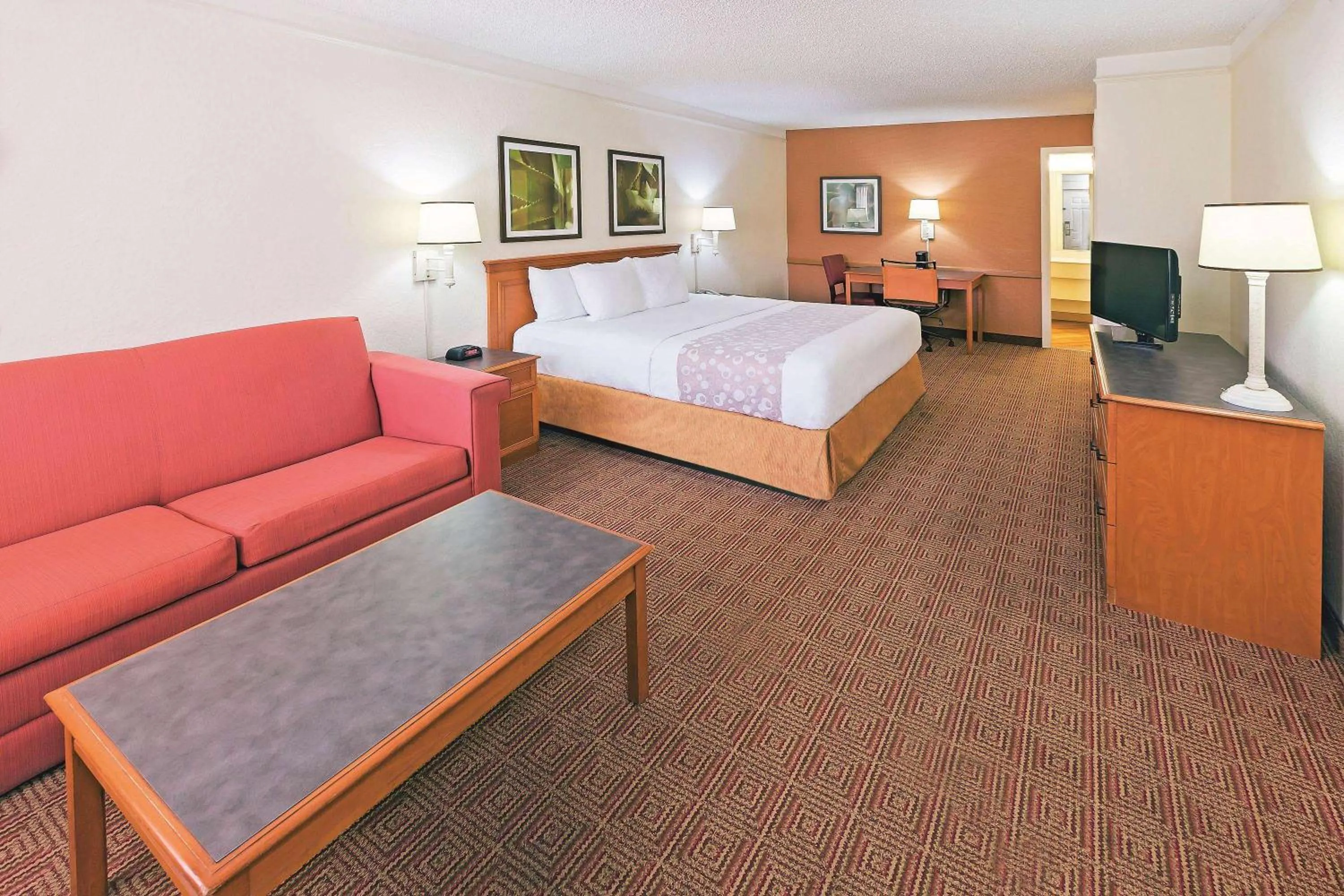 Photo of the whole room in Super 8 by Wyndham San Antonio Near SeaWorld Ingram Park