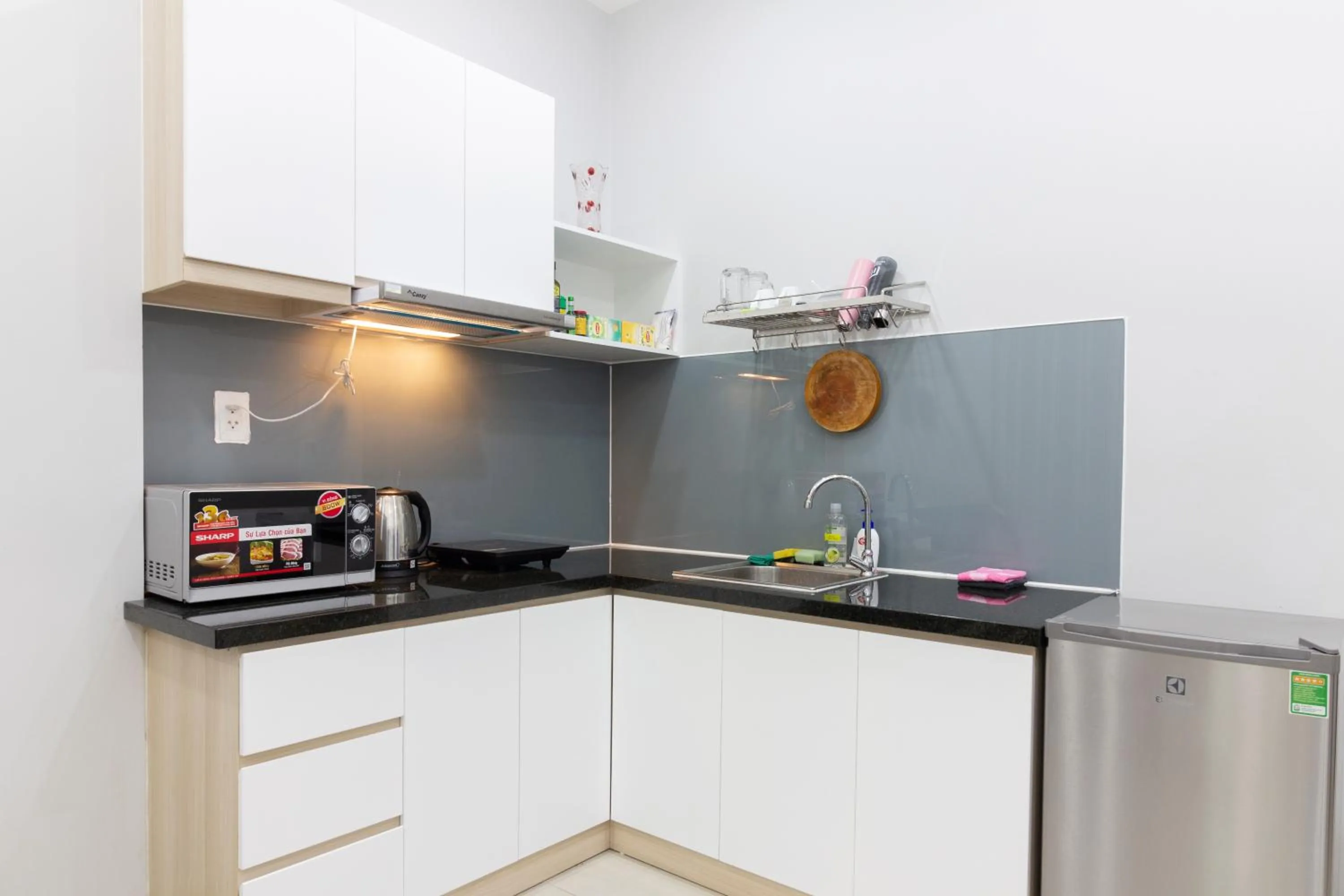 Kitchen or kitchenette in GEM Apartment