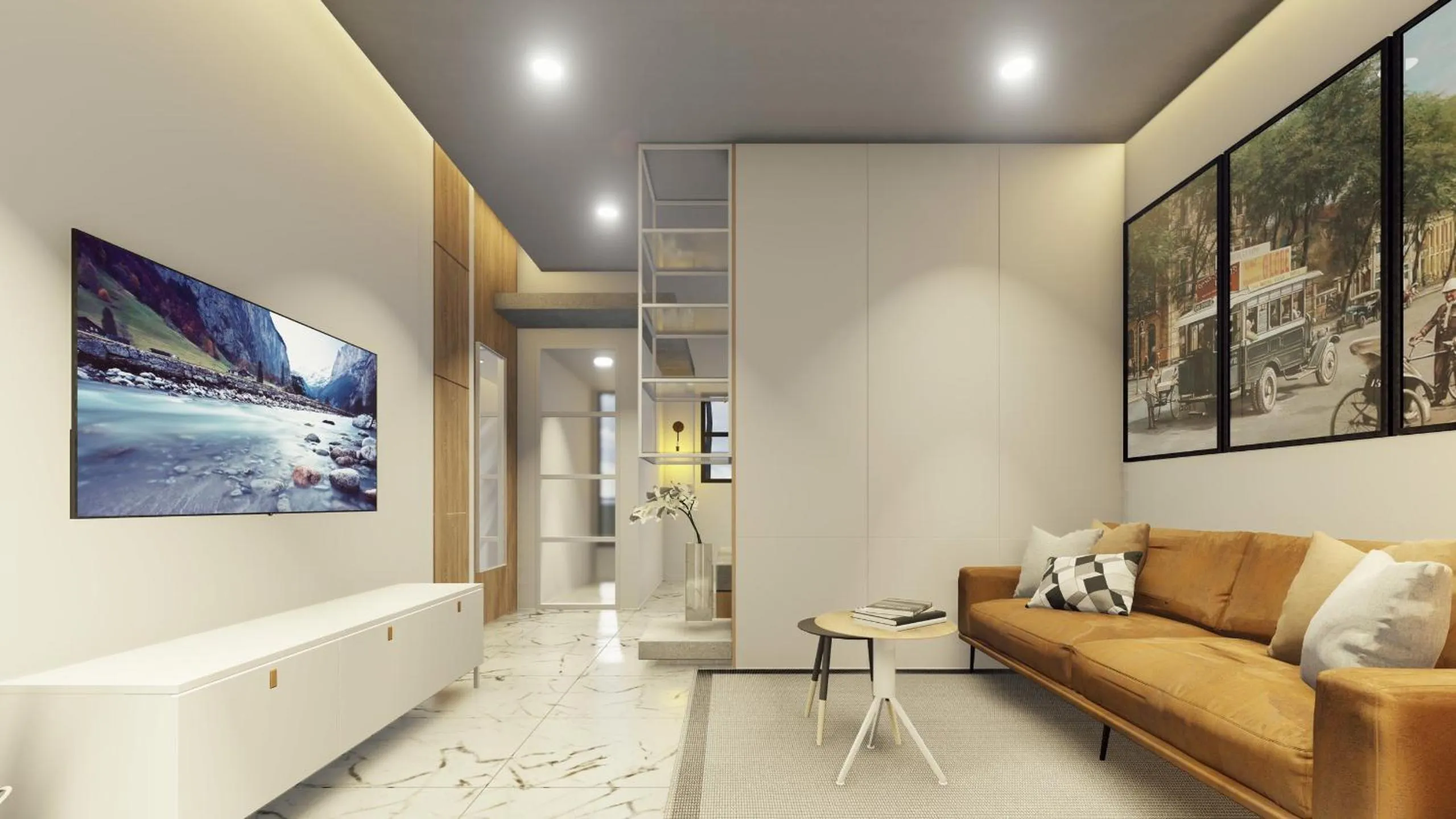 Communal lounge/ TV room in GEM Apartment