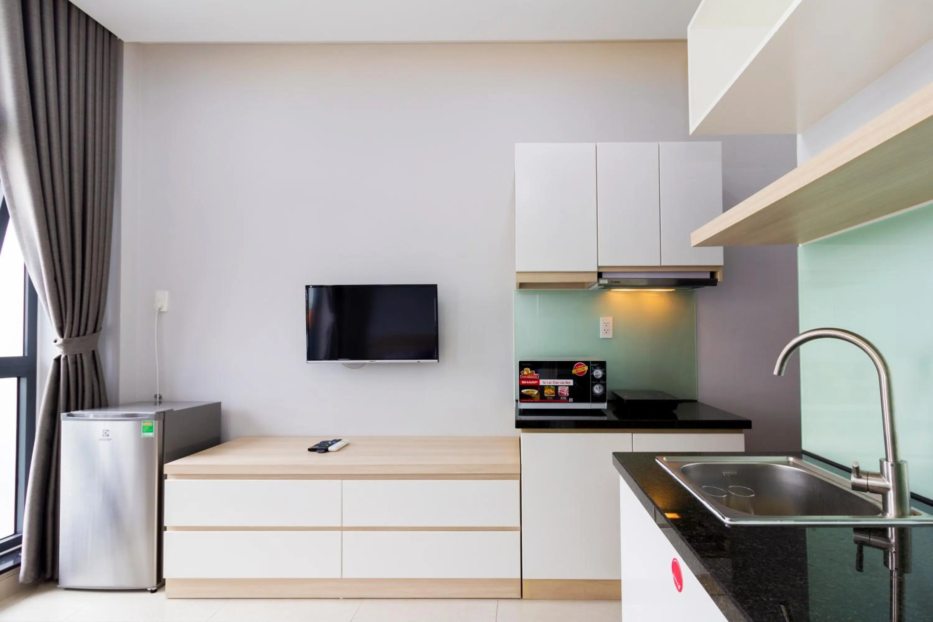 Kitchen or kitchenette in GEM Apartment