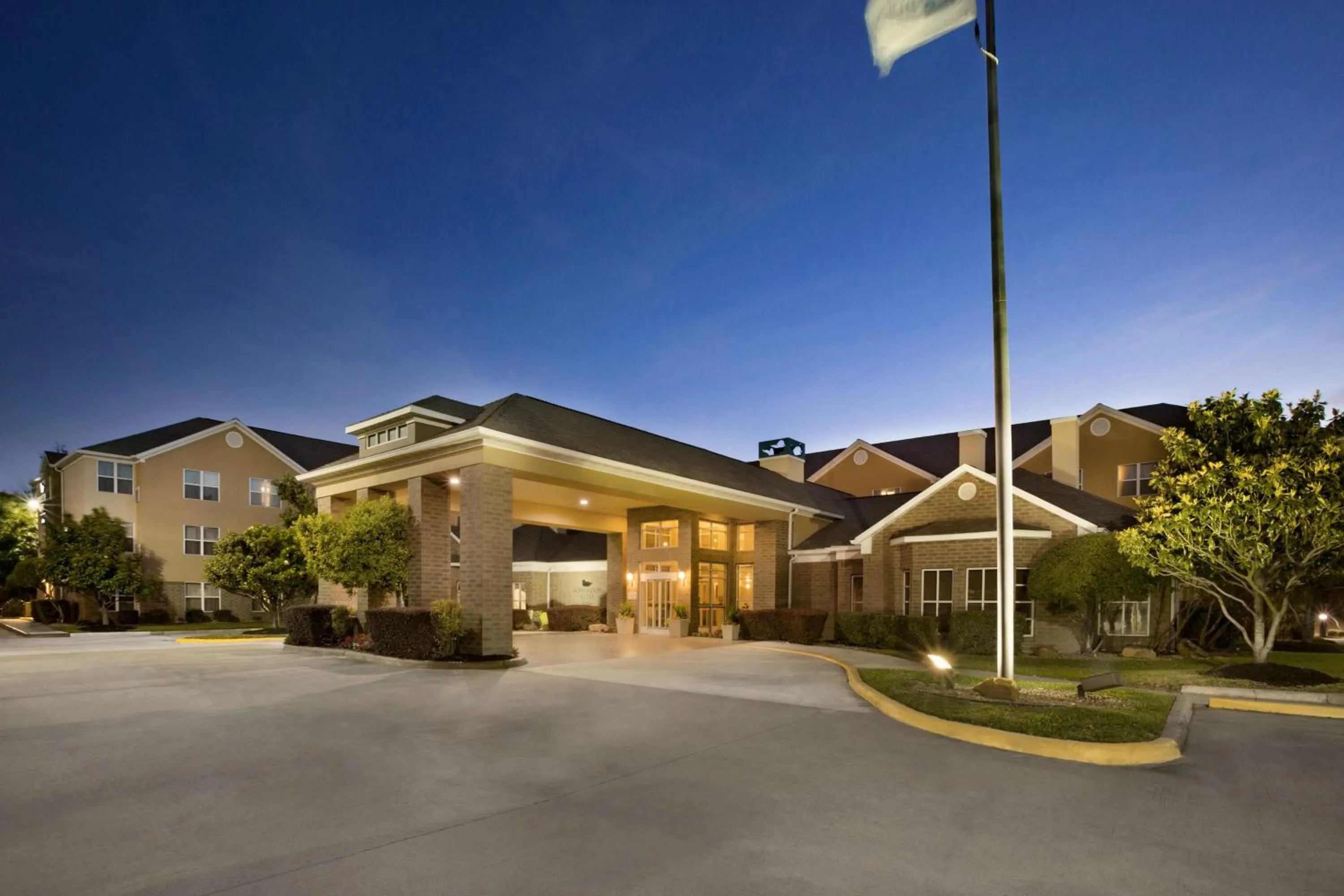 Property building in Homewood Suites by Hilton Houston-Willowbrook Mall