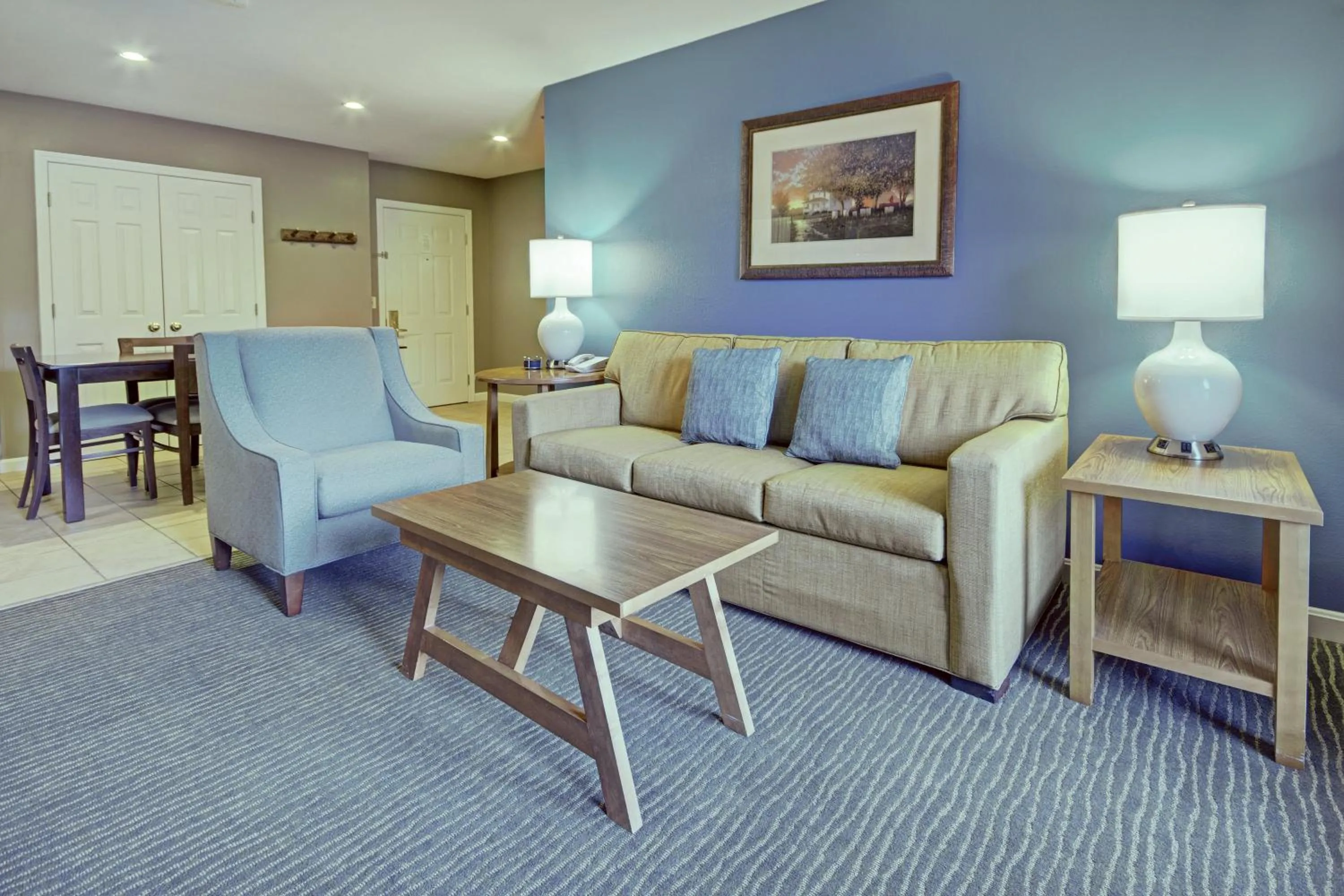 Living room in Club Wyndham Bentley Brook