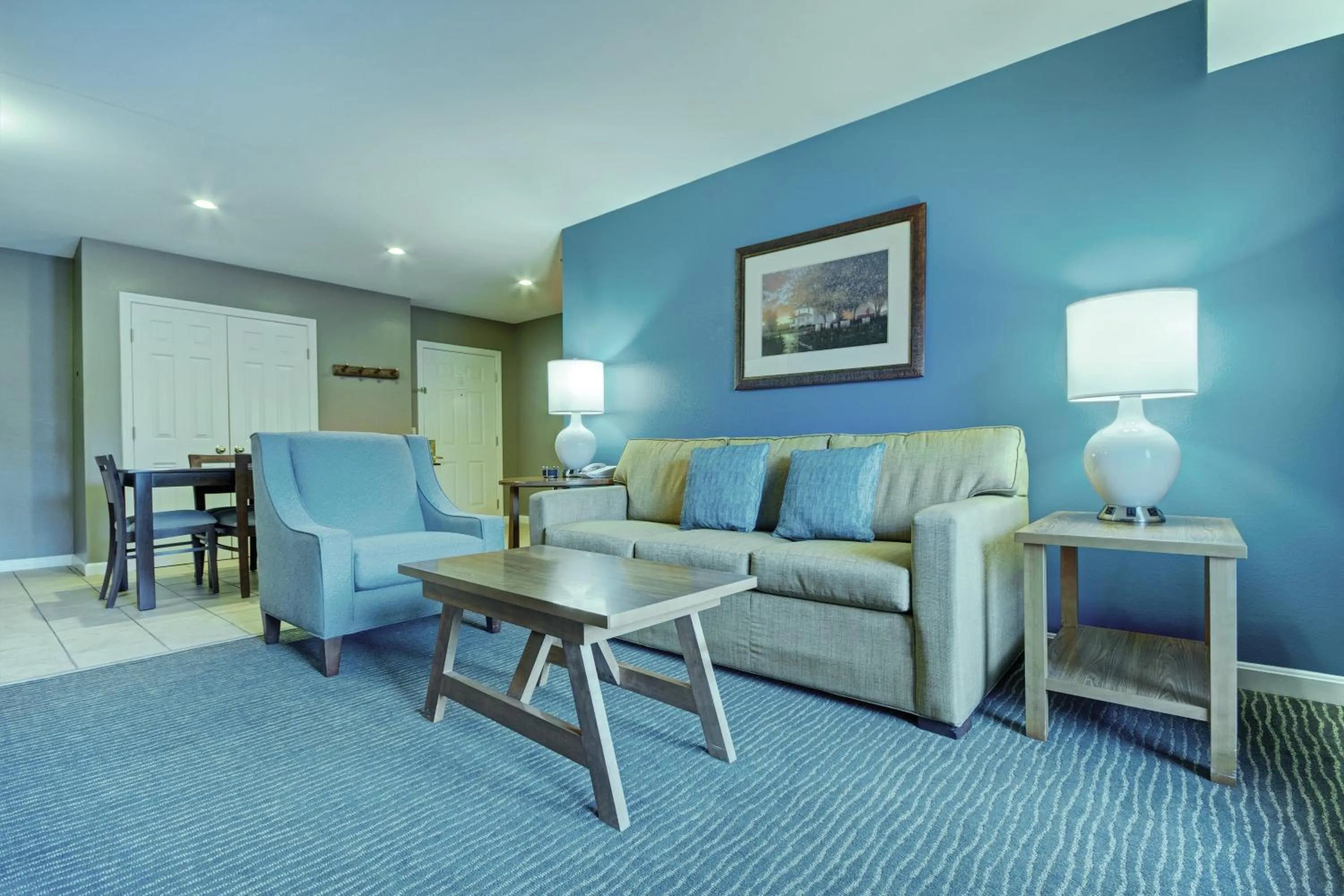 Living room in Club Wyndham Bentley Brook