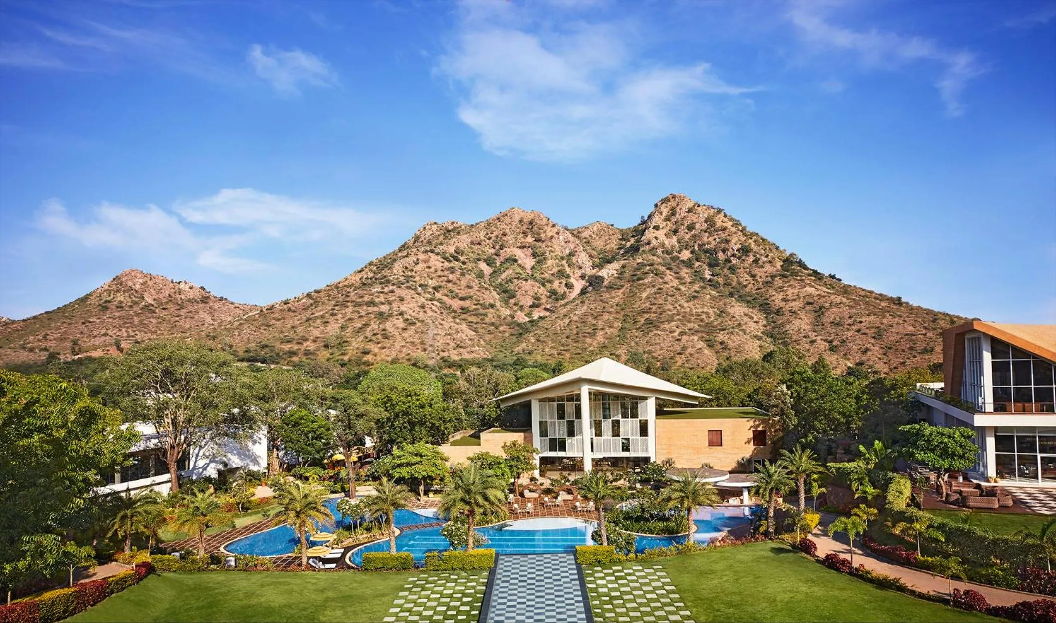 Property building in Taj Aravali Resort & Spa Udaipur