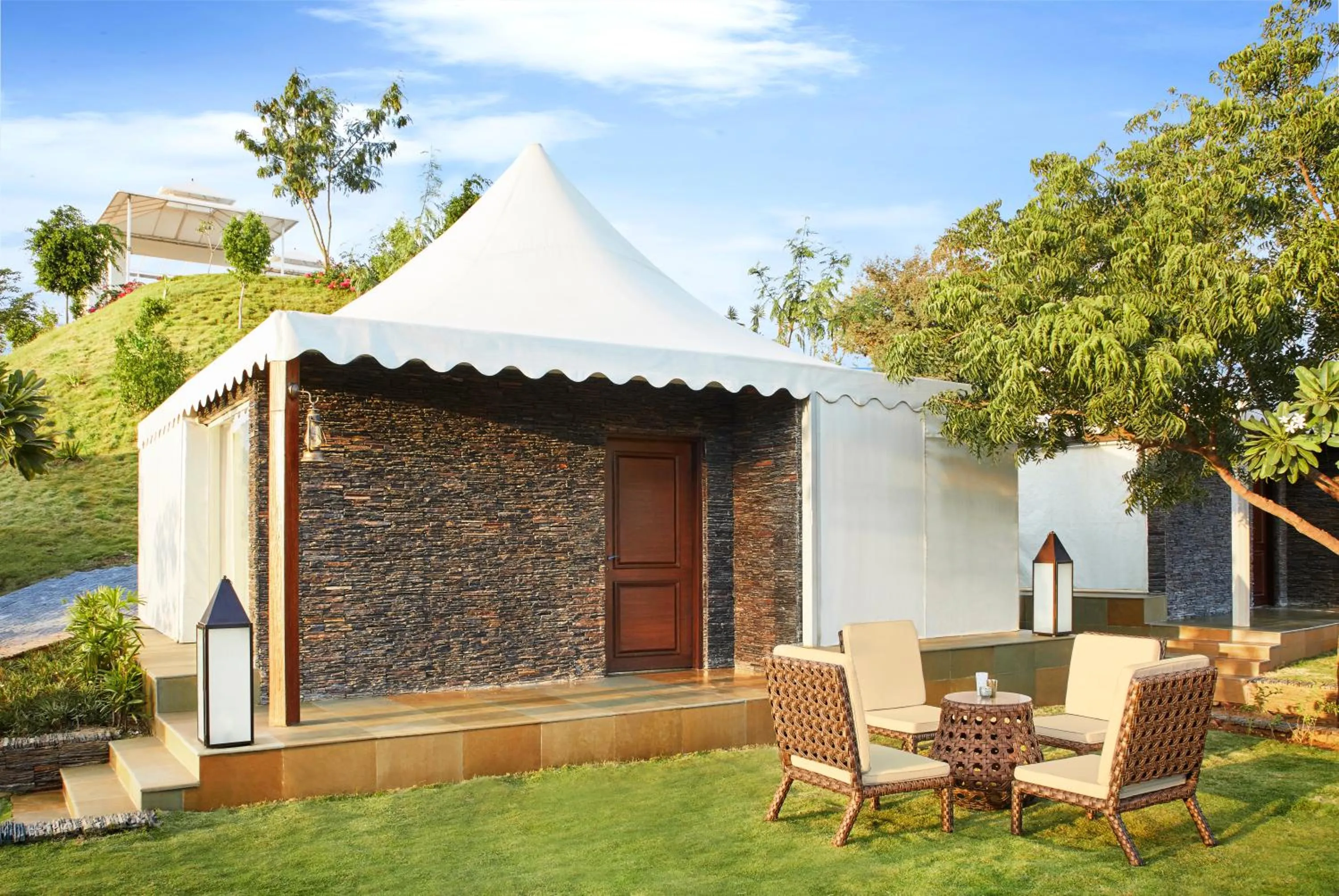 Seating area in Taj Aravali Resort & Spa Udaipur