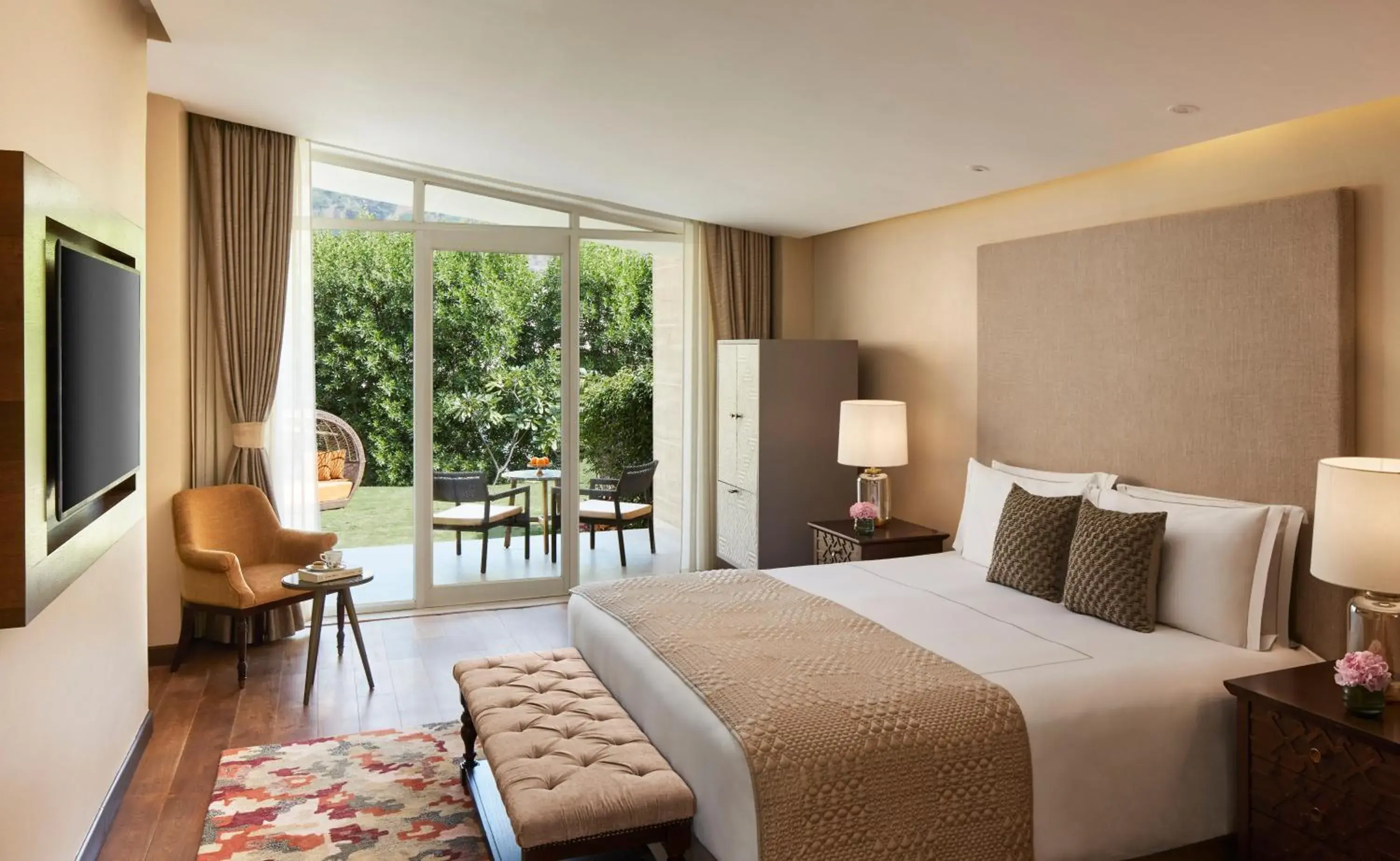 Luxury Hill View Suite With Garden & Sit-Out - single occupancy in Taj Aravali Resort & Spa Udaipur Luxury Hill View Suite With Garden & Sit-Out - single occupancy in Taj Aravali Resort & Spa Udaipur