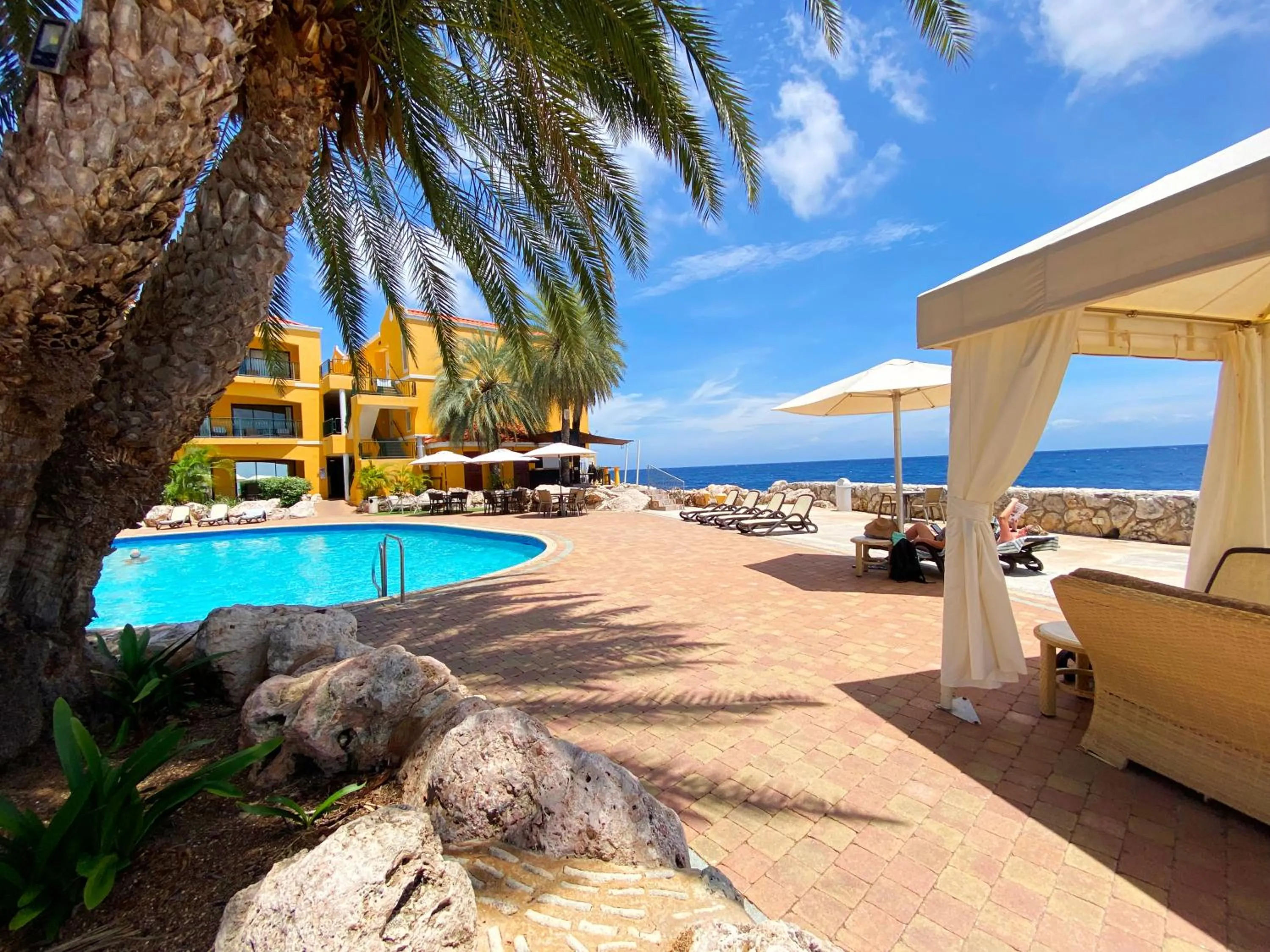Pool view in The Royal Sea Aquarium Resort