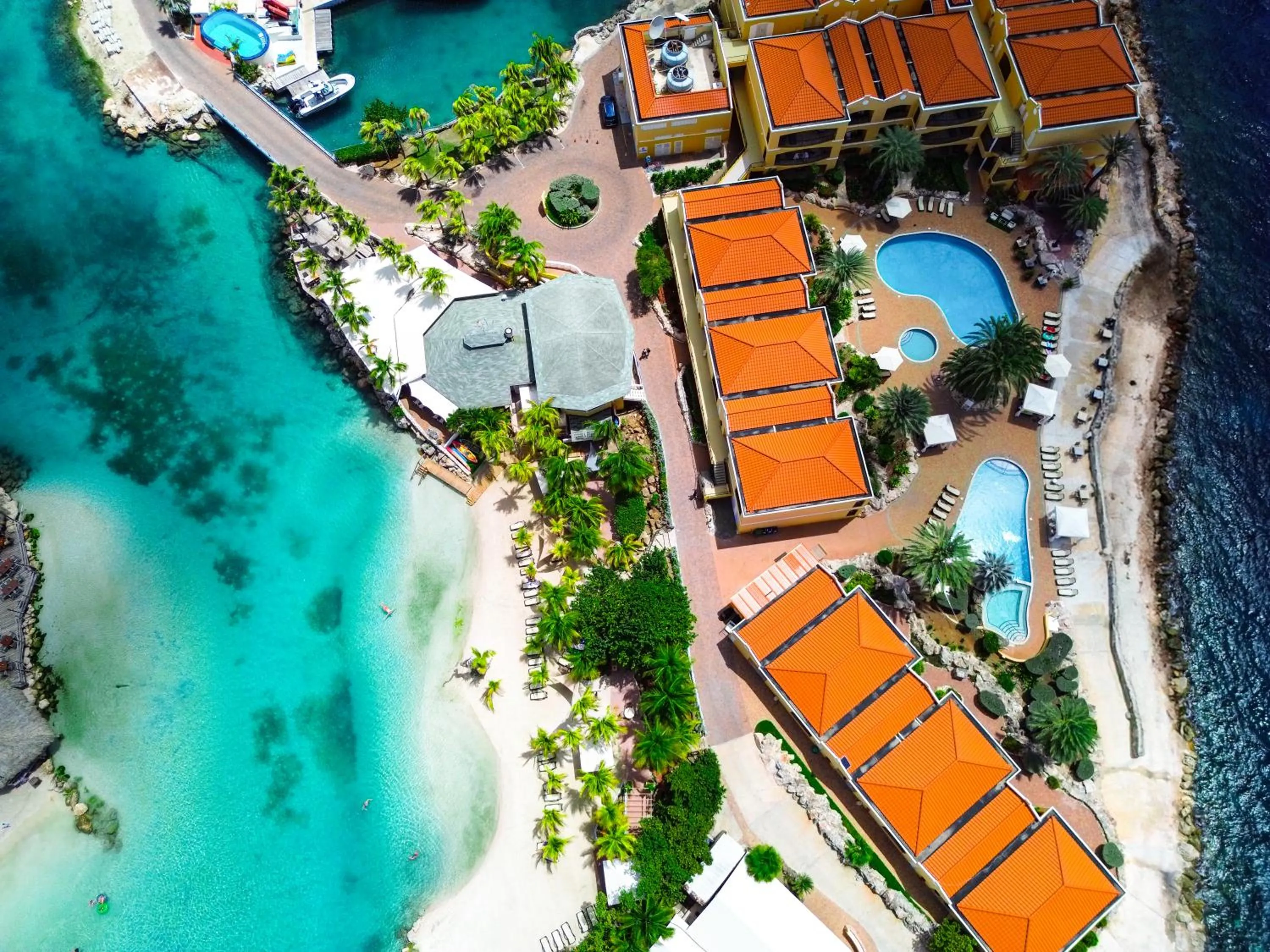 Beach in The Royal Sea Aquarium Resort