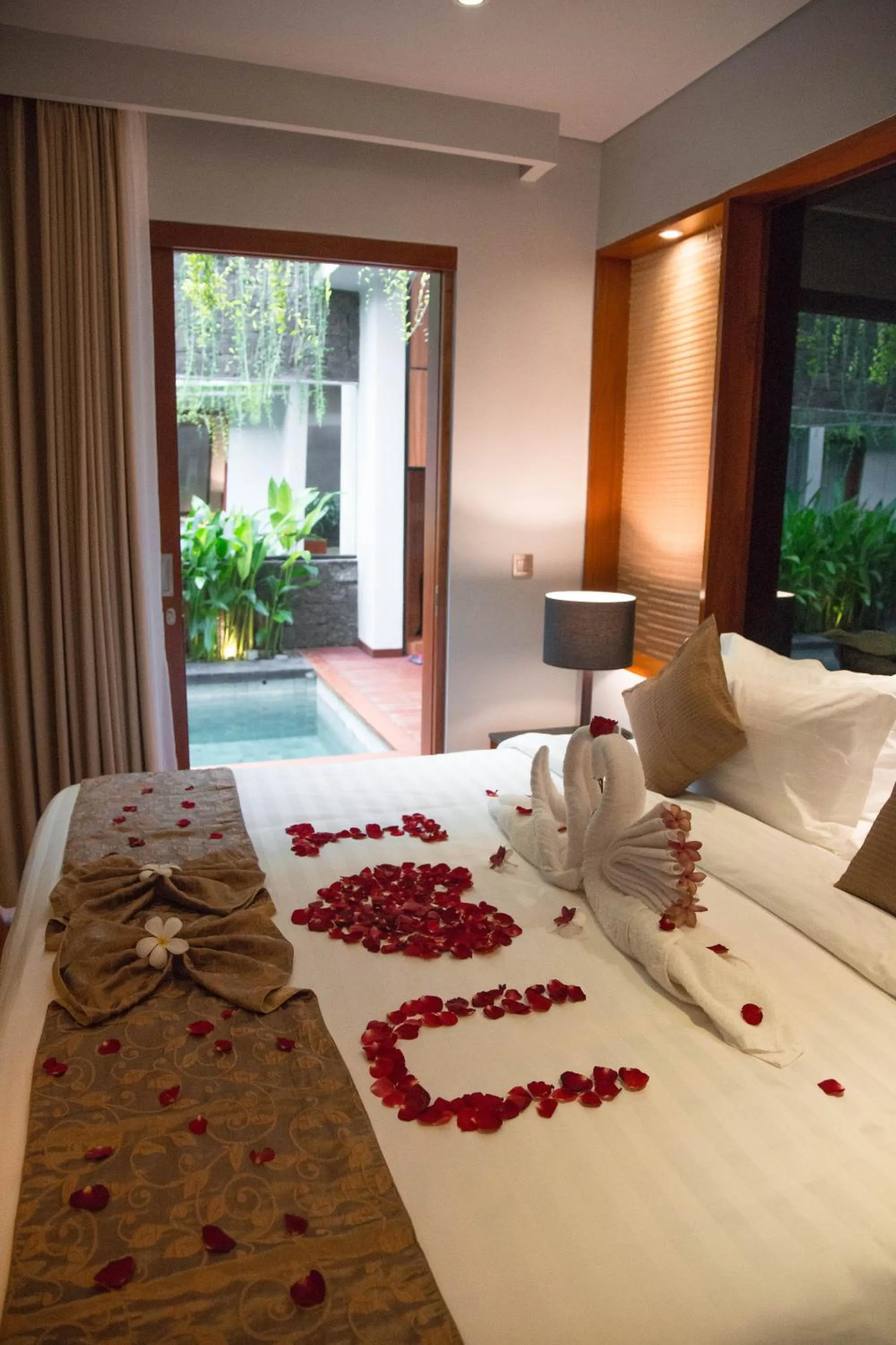 Bed in Agranusa Signature Villa Nusa Dua
