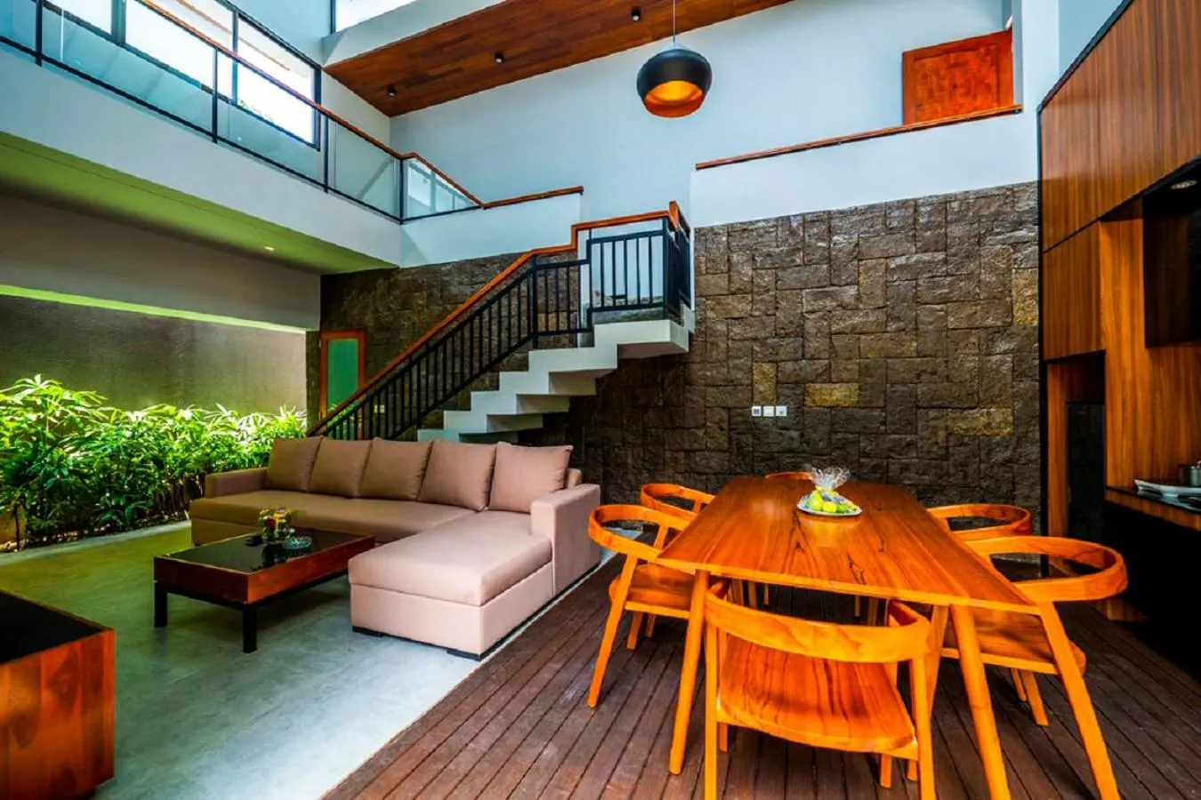 Seating area in Agranusa Signature Villa Nusa Dua