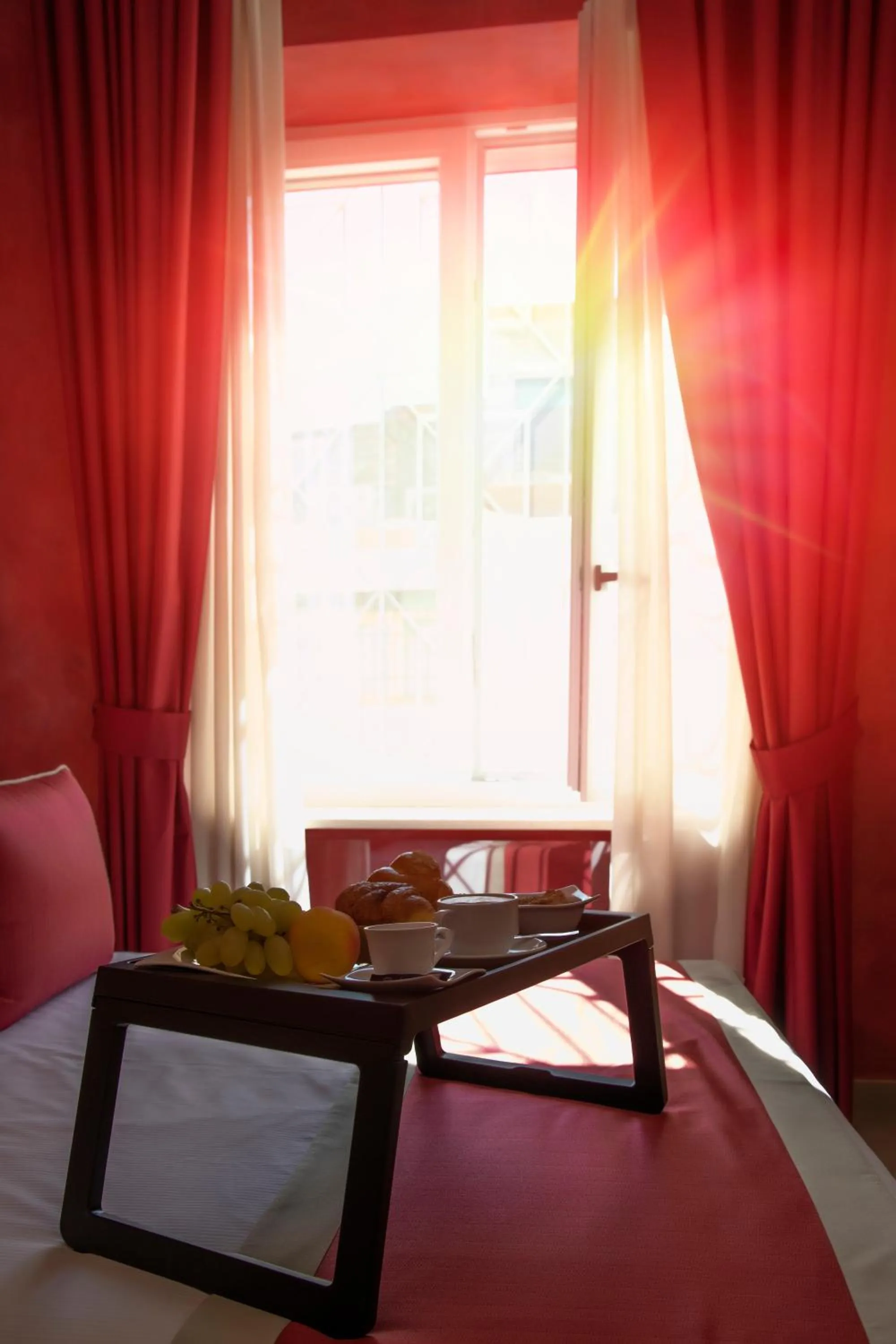 Decorative detail, Bed in B&B Lapillus