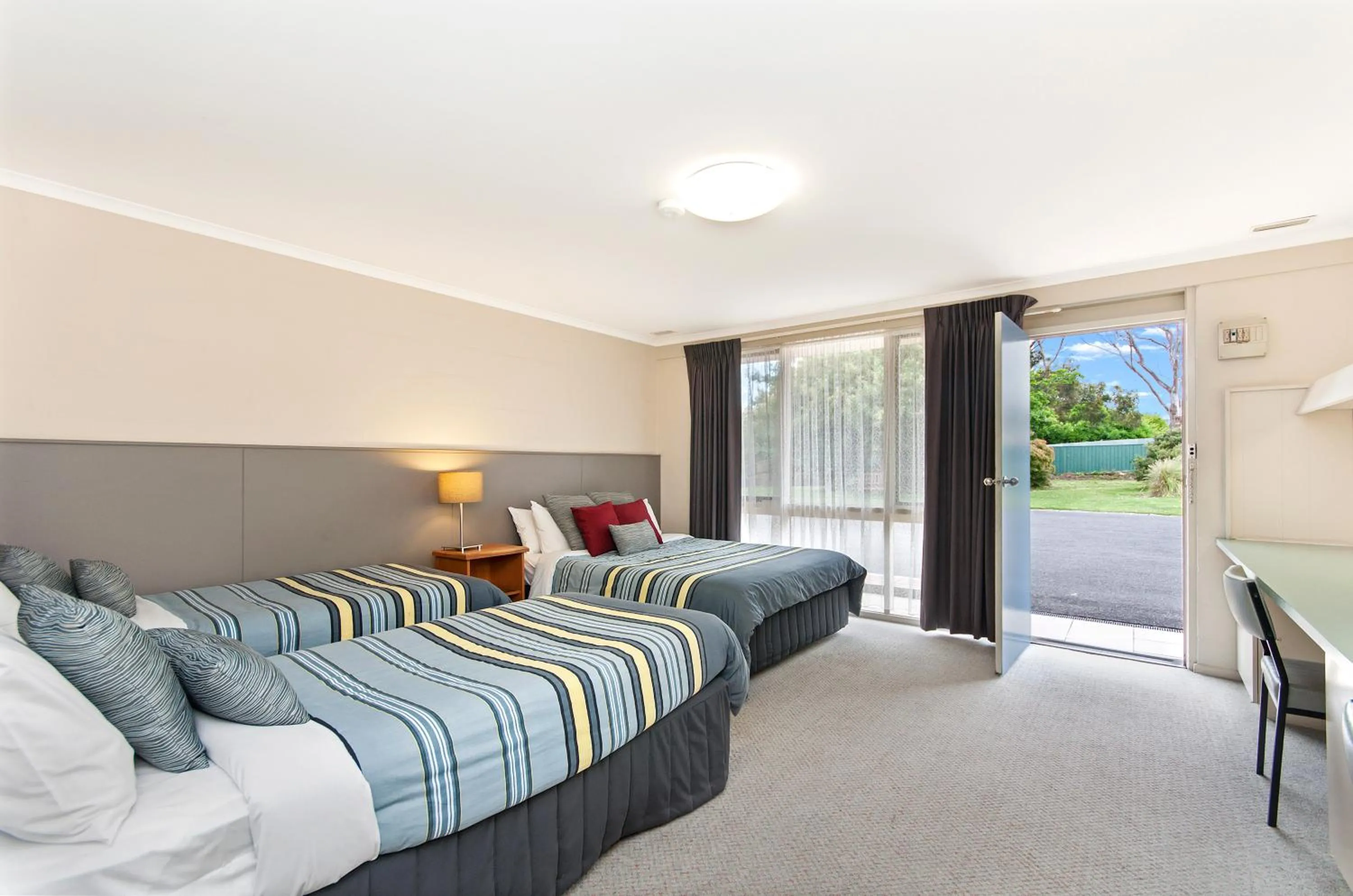 Bed in Melaleuca Motel